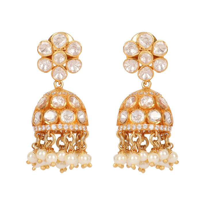 CY Sica Jewellery Shuchi Jhumkas Front 2