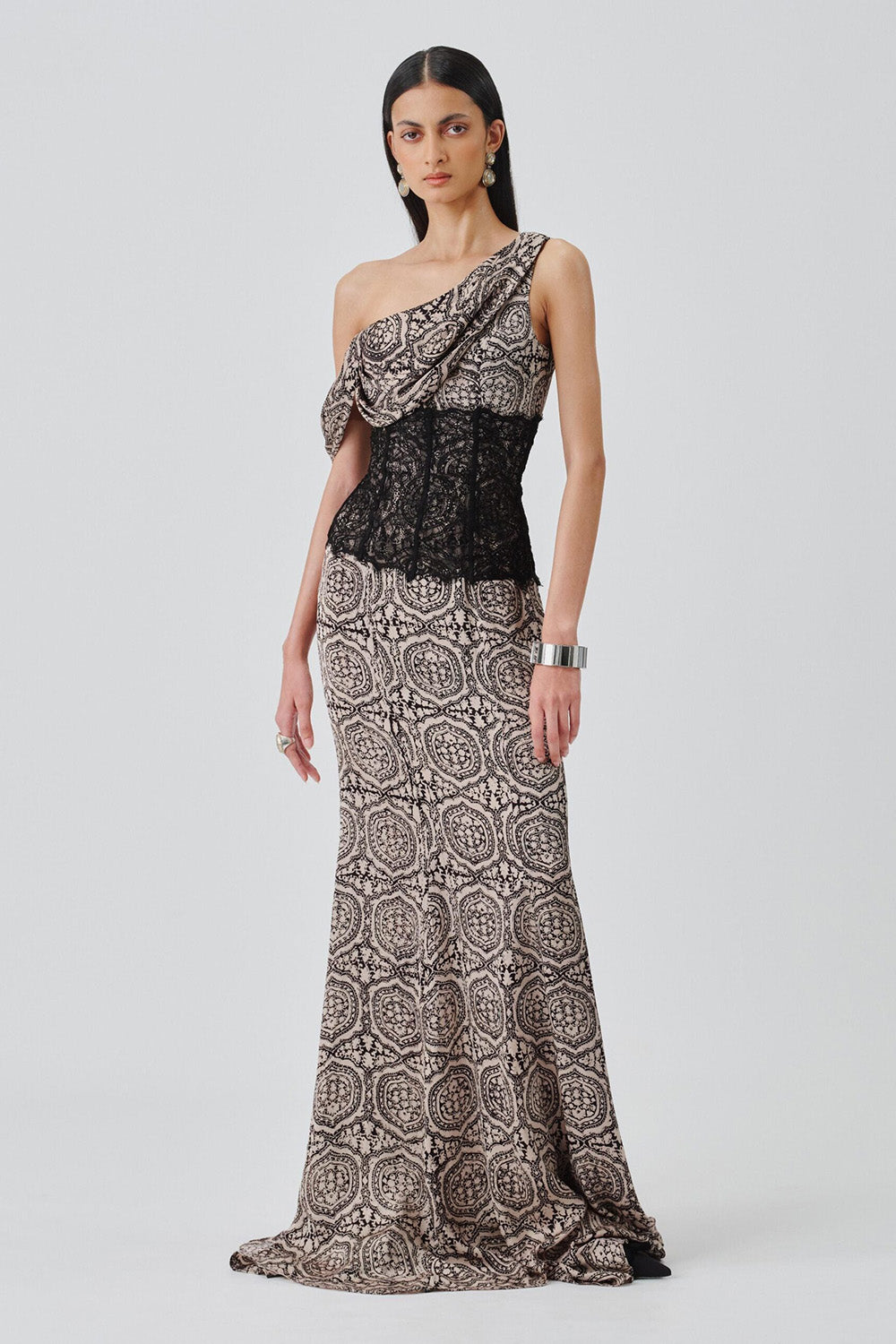 Tara Ajrakh Gown