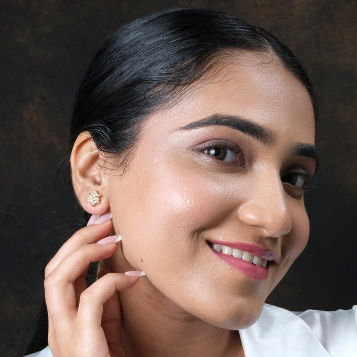 CY Sica Jewellery Jiya Earrings Front 2