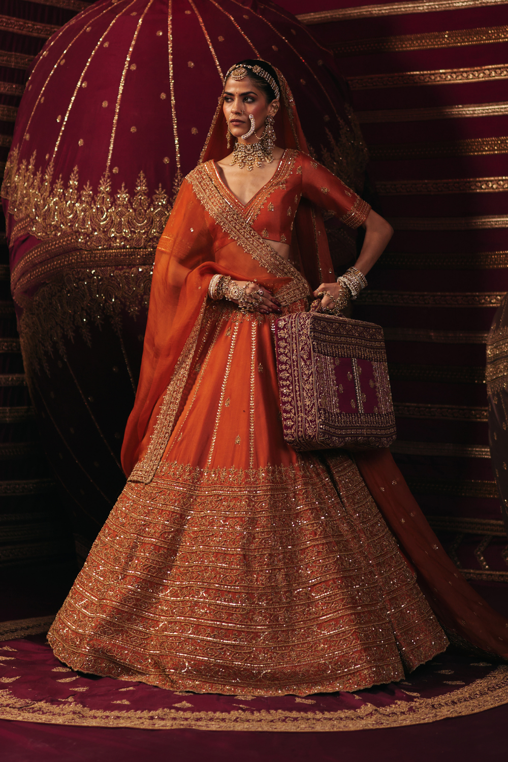 Charita Lehenga Set