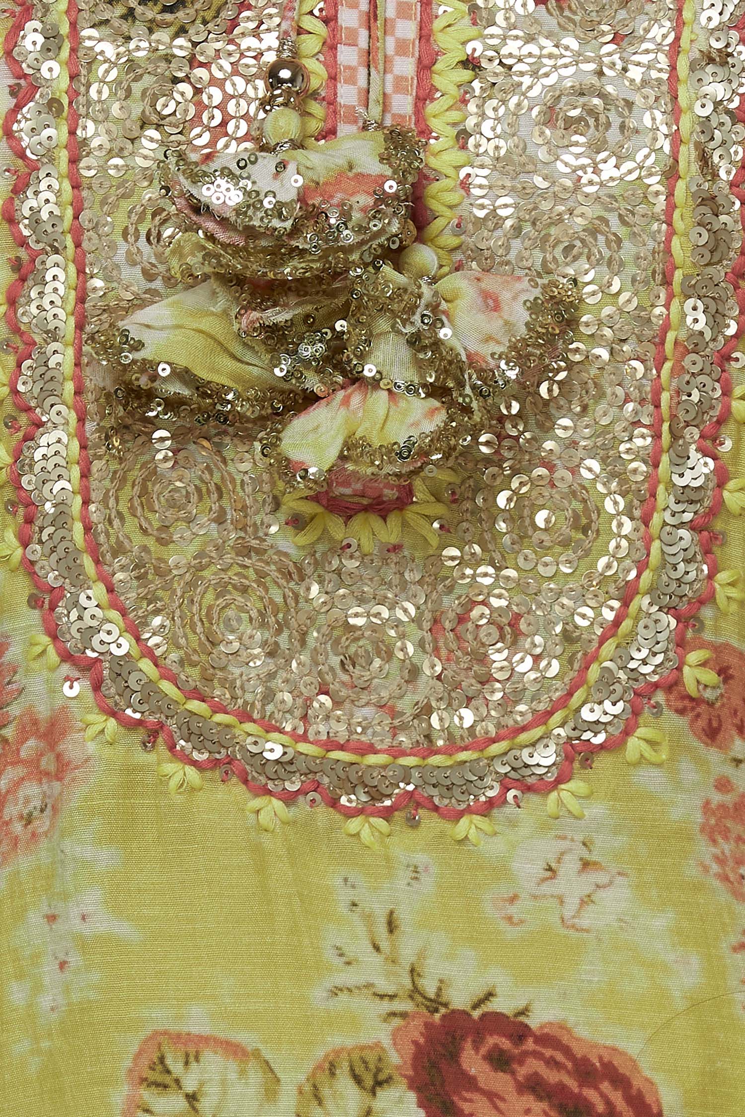 Bagh Yellow Tunic