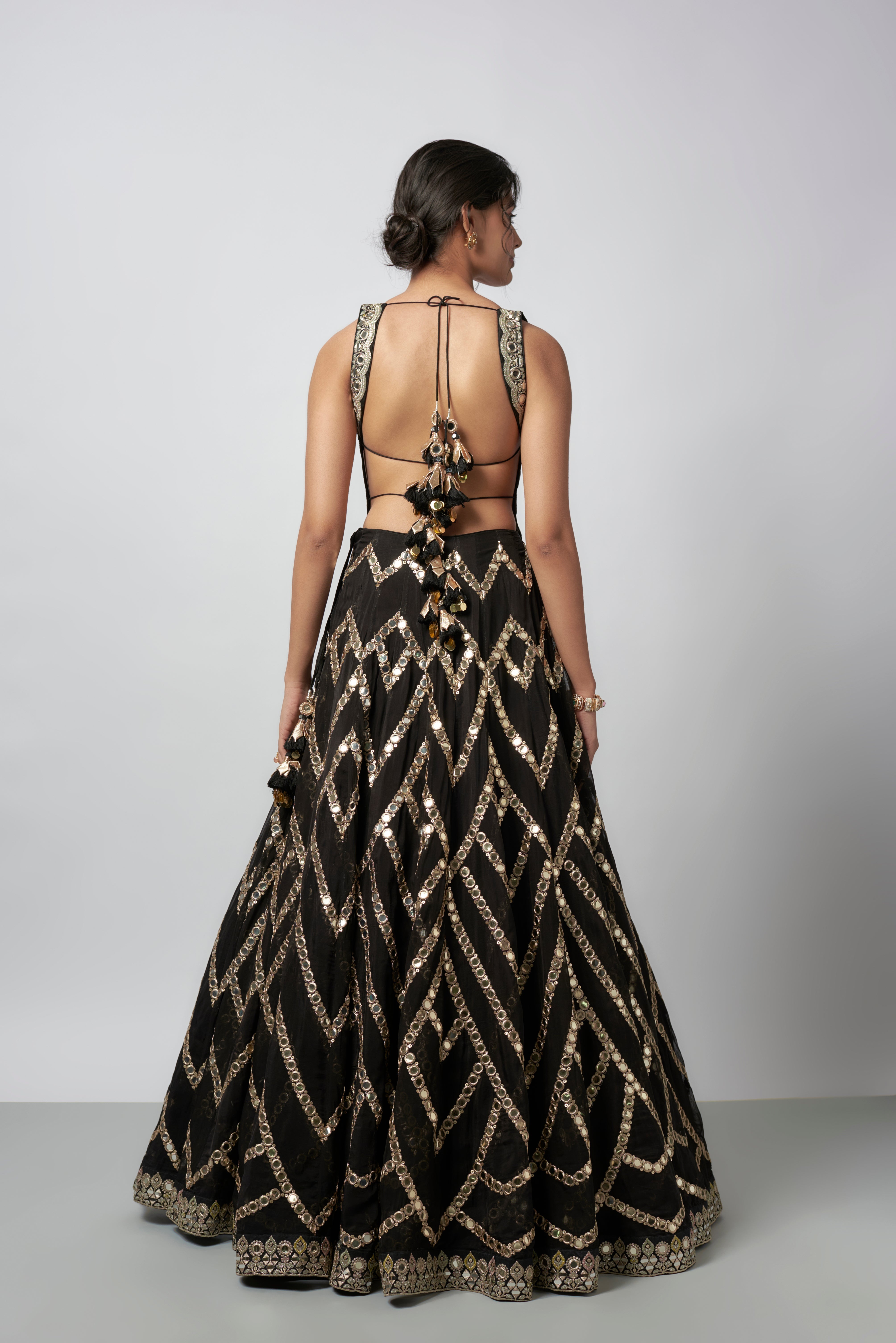 CY Gopi Vaid Prema Lehenga Set Back 1