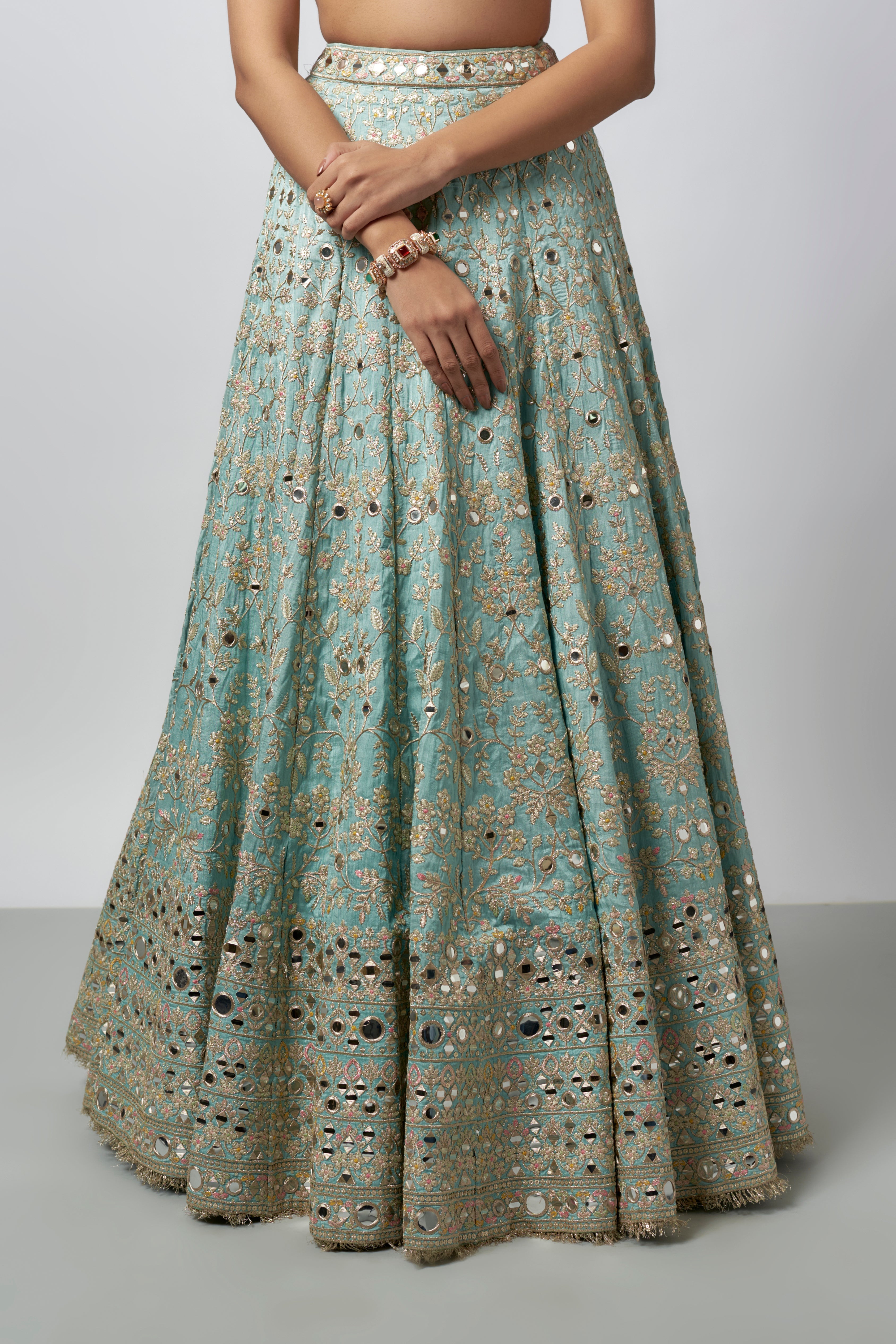 CY Gopi Vaid Sama Lehenga Set Closeup 2