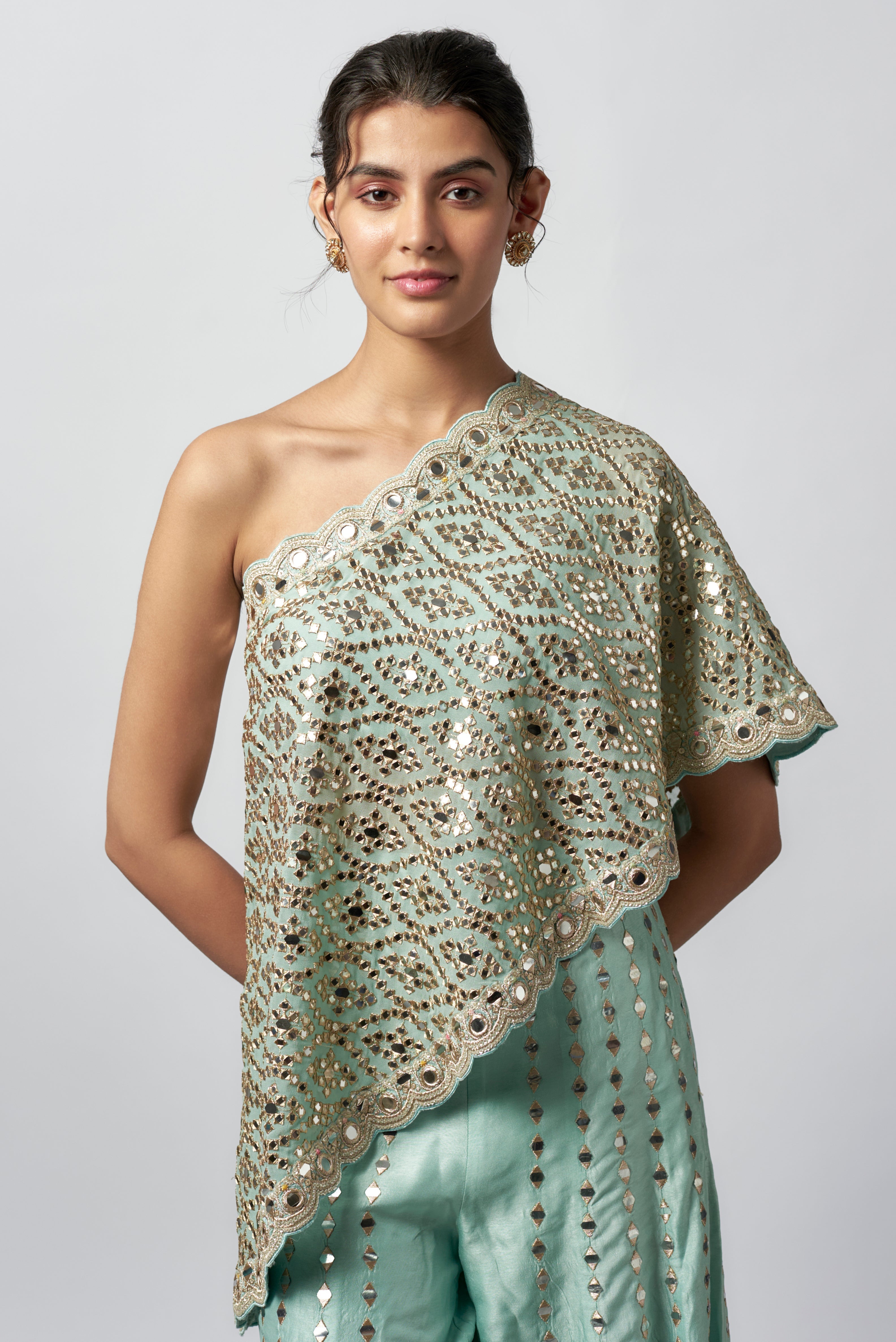 CY Gopi Vaid Joan Pant Set Closeup 1