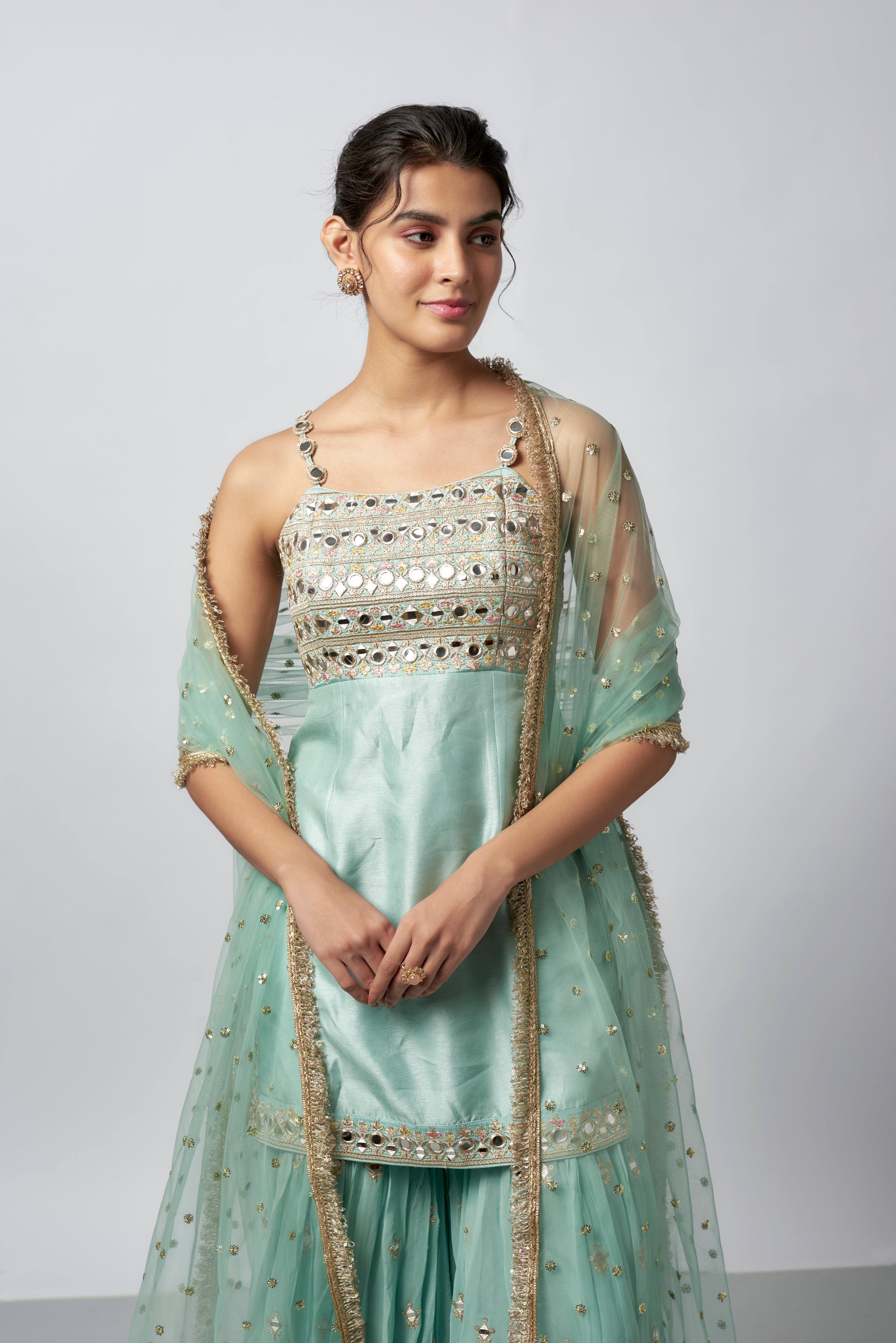 CY Gopi Vaid Joan Pant Set Closeup 1