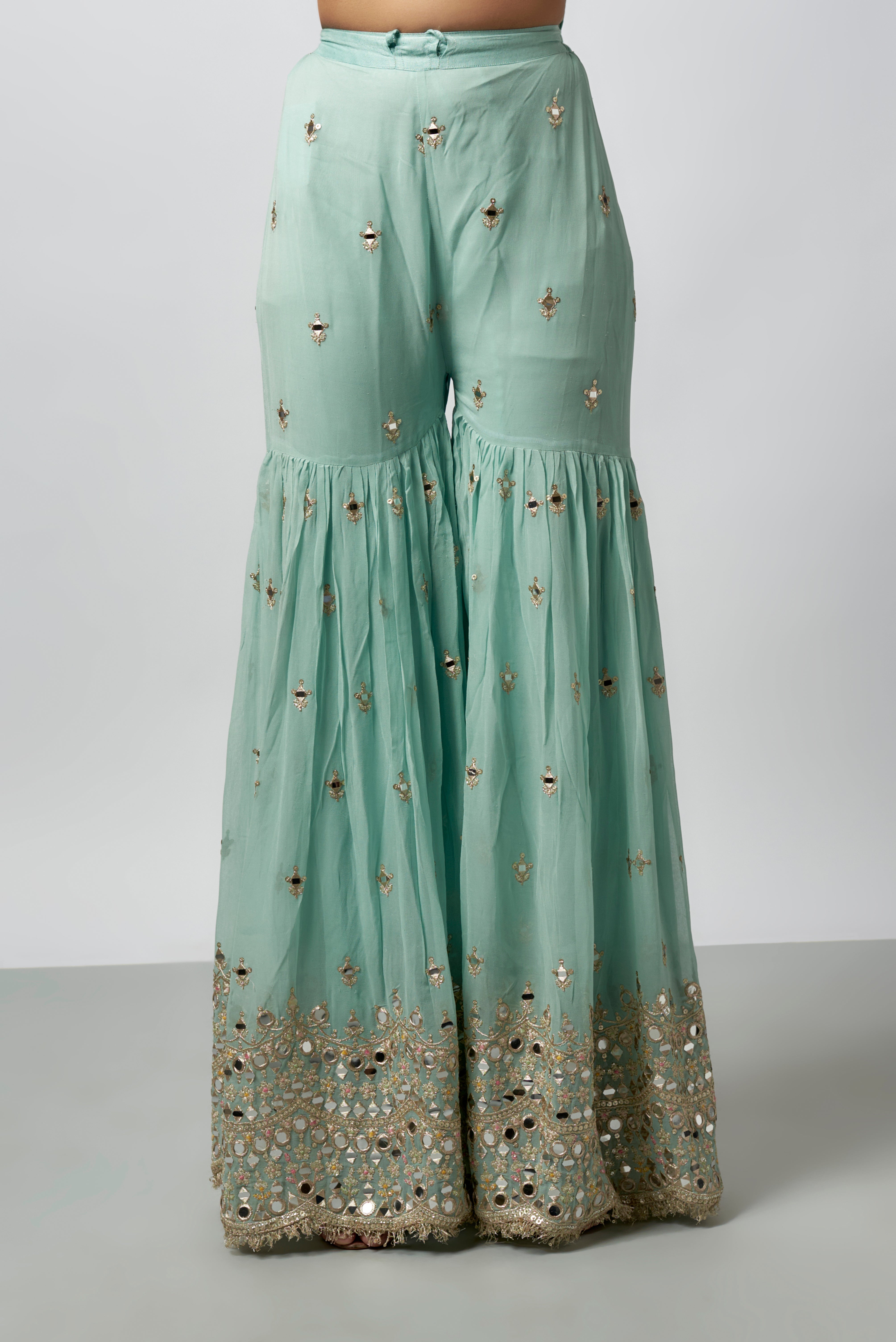 CY Gopi Vaid Joan Pant Set Closeup 2