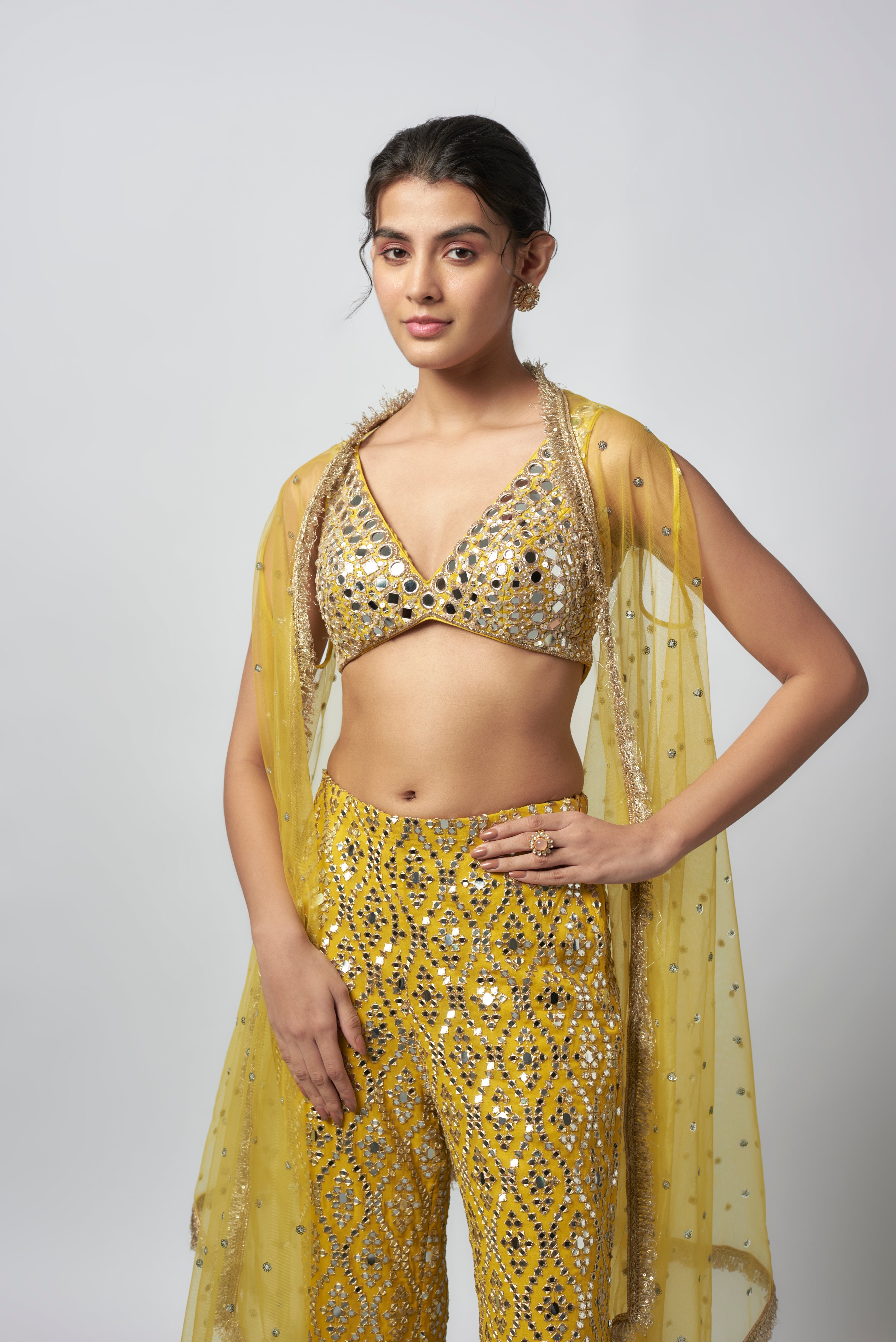 CY Gopi Vaid Ahsaas Pant Set Closeup 1