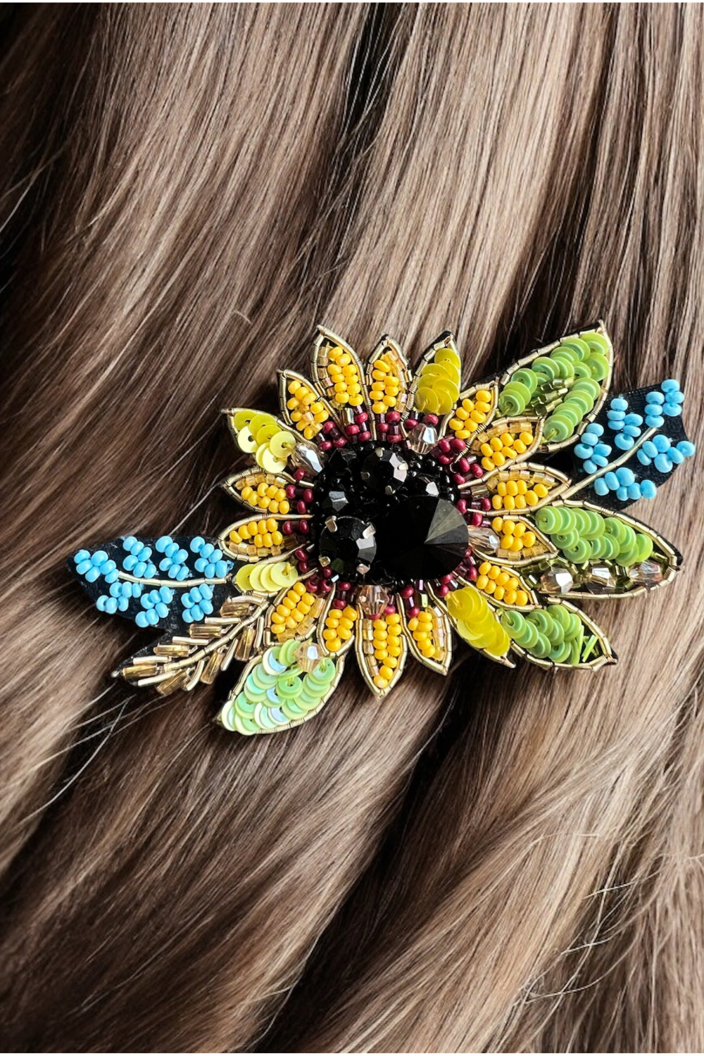 FLOWER HAIR CLIP
