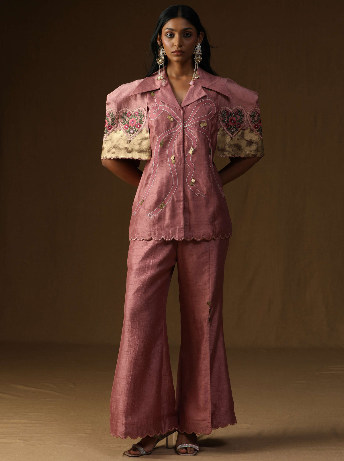Chitra Gulab Noor � The Artisan Rooh Co-ord Set