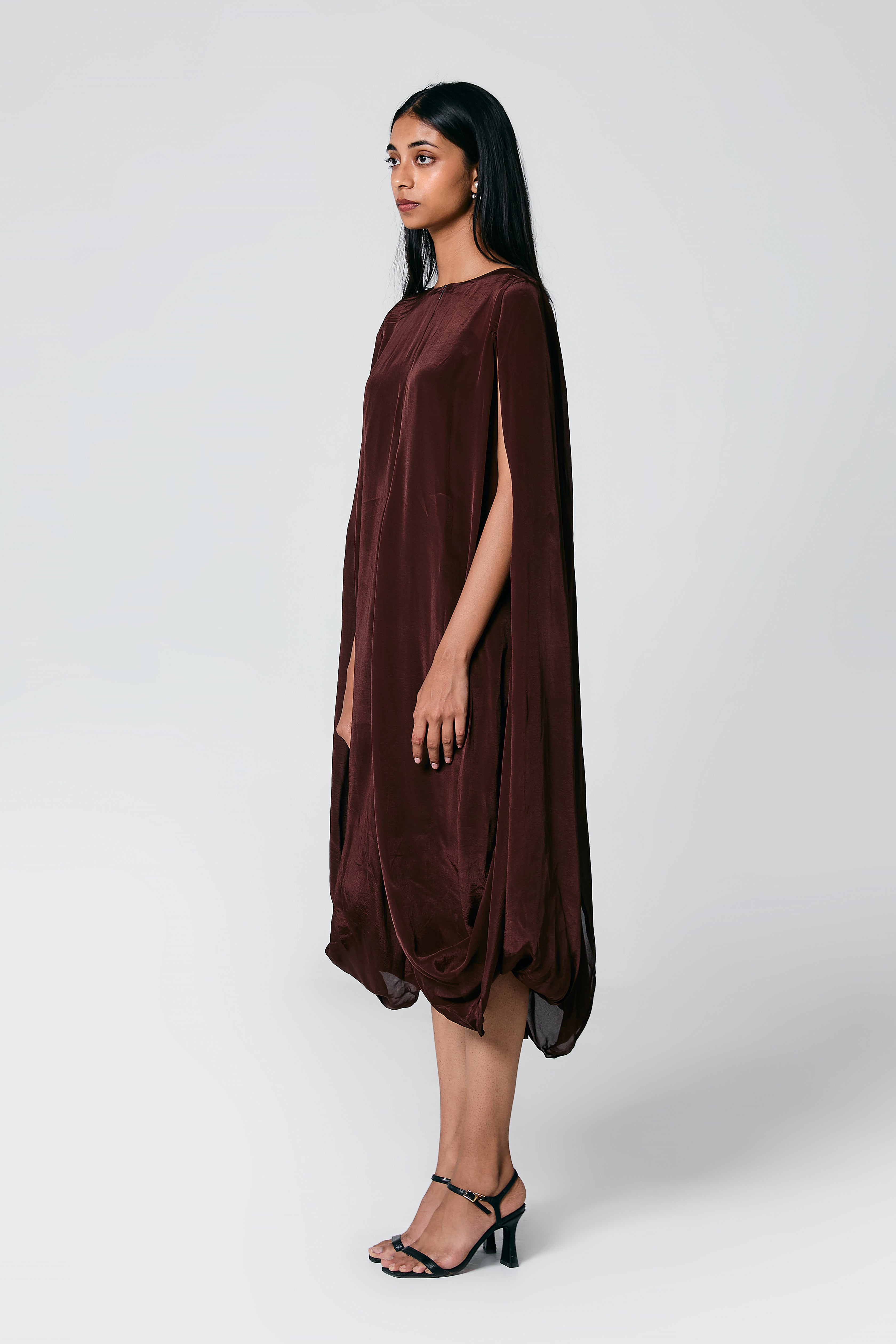 Double Cowl Dress