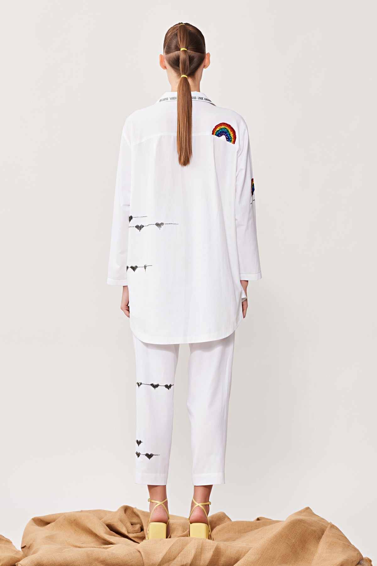 Coca Cola Love Oversized Shirt With Pant