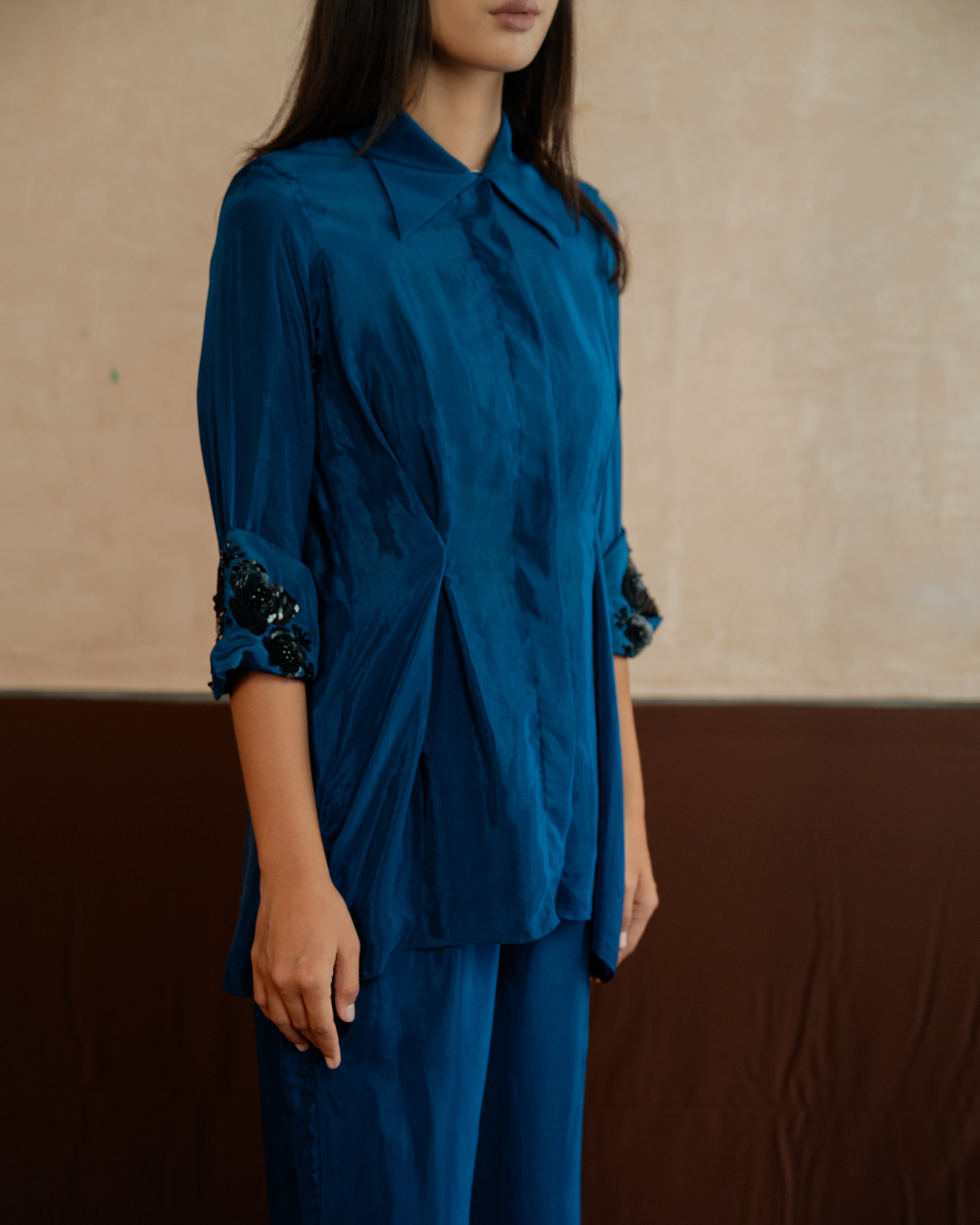 Embroidered Cuff Coord