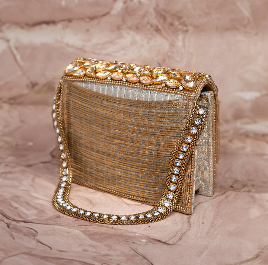 Diamond Hinted Kasse Gold