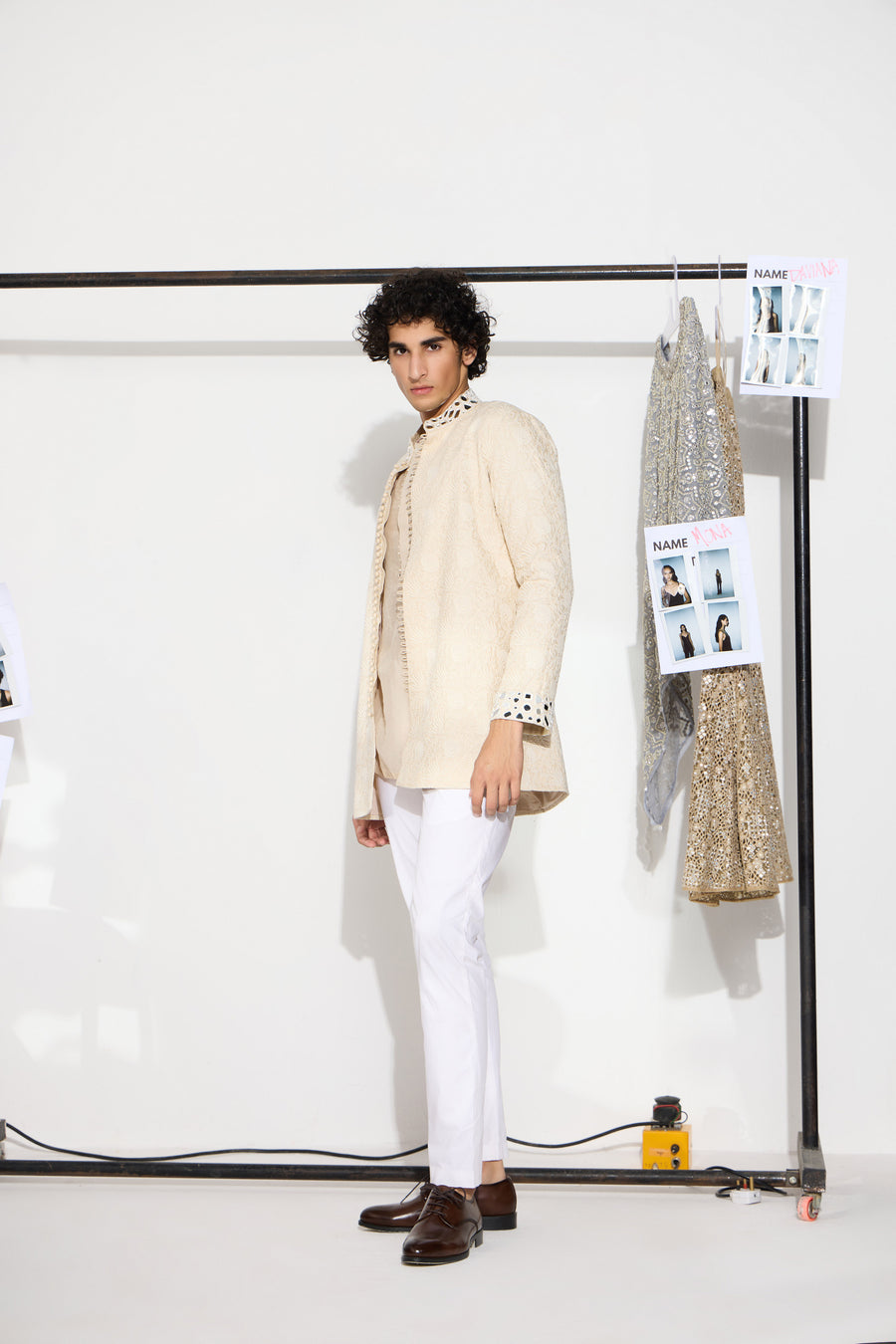 CY 29 India Plain Kurta Shirt With Matching Pants Side 1