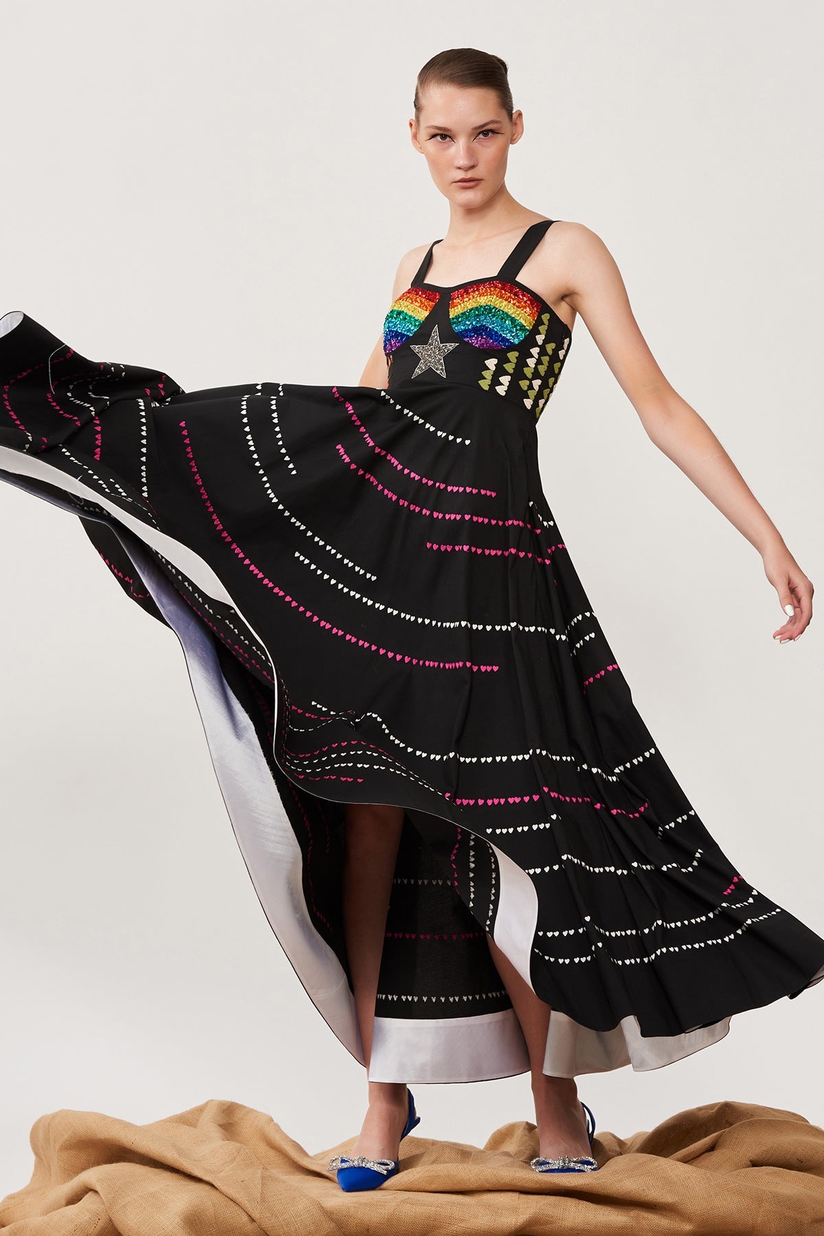 Star Corset Circular Dress