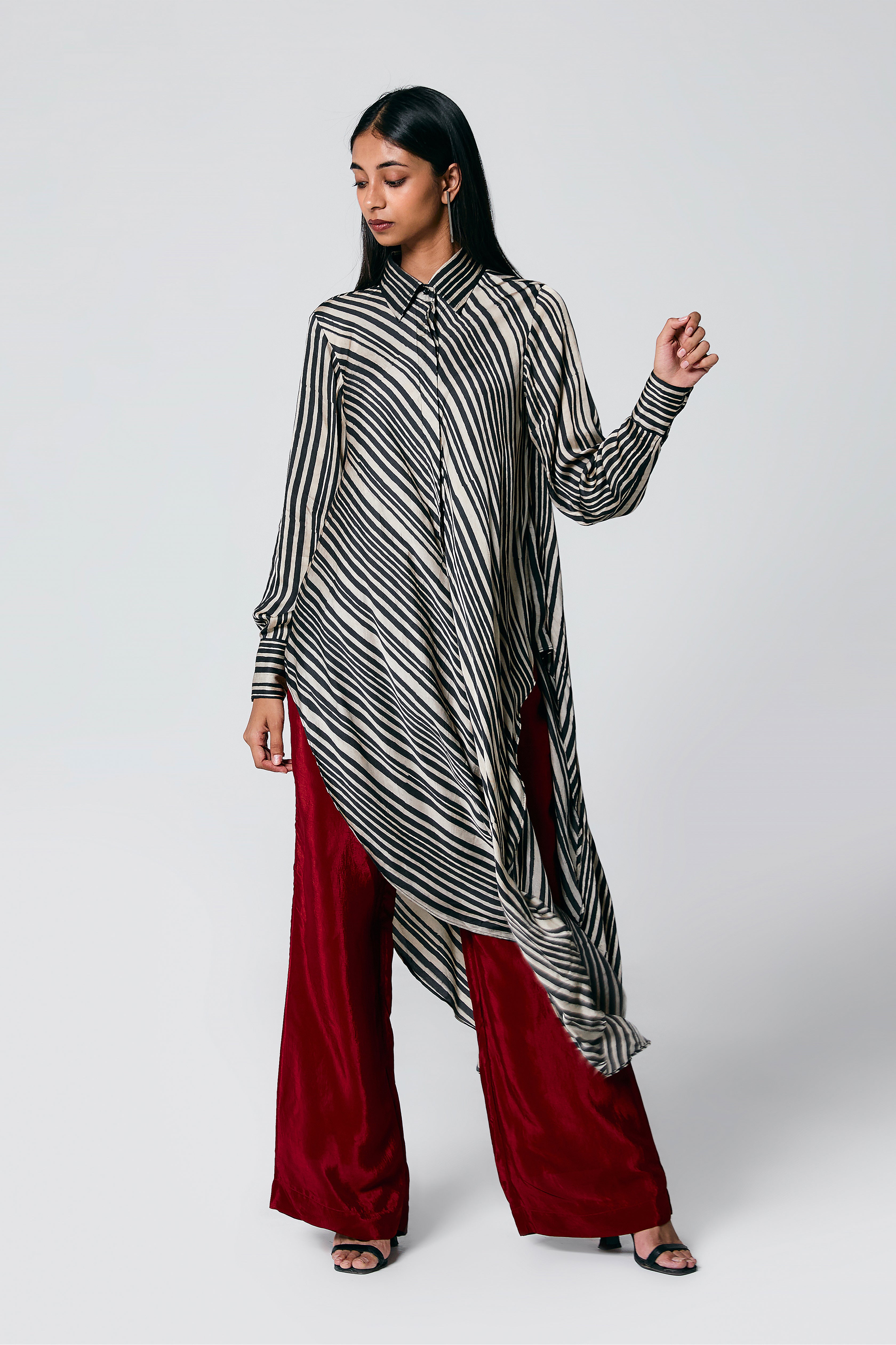 Side high low Coord