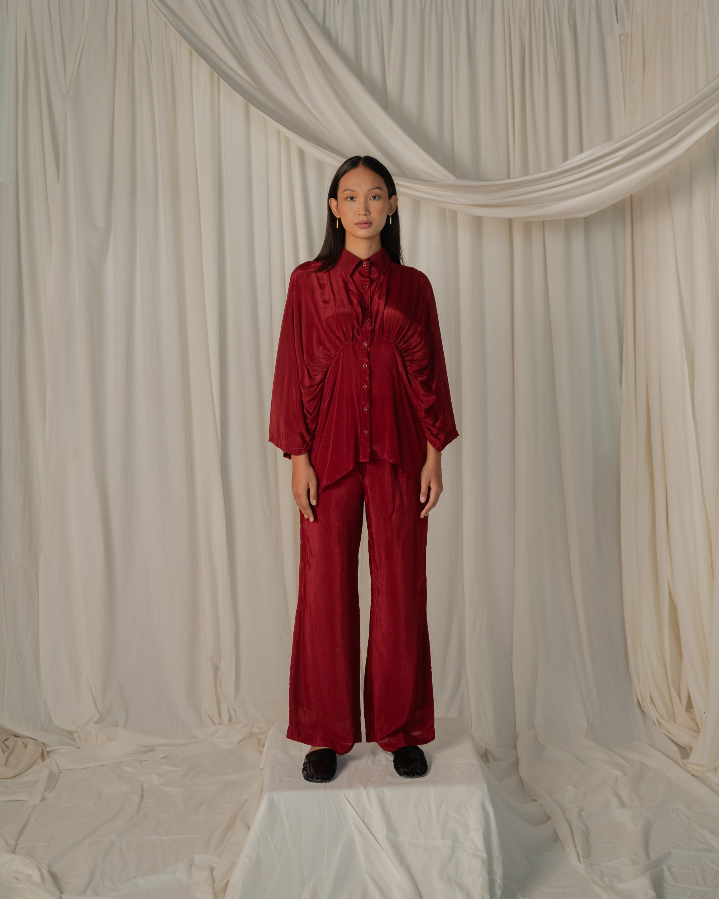 Gather Shirt Coord
