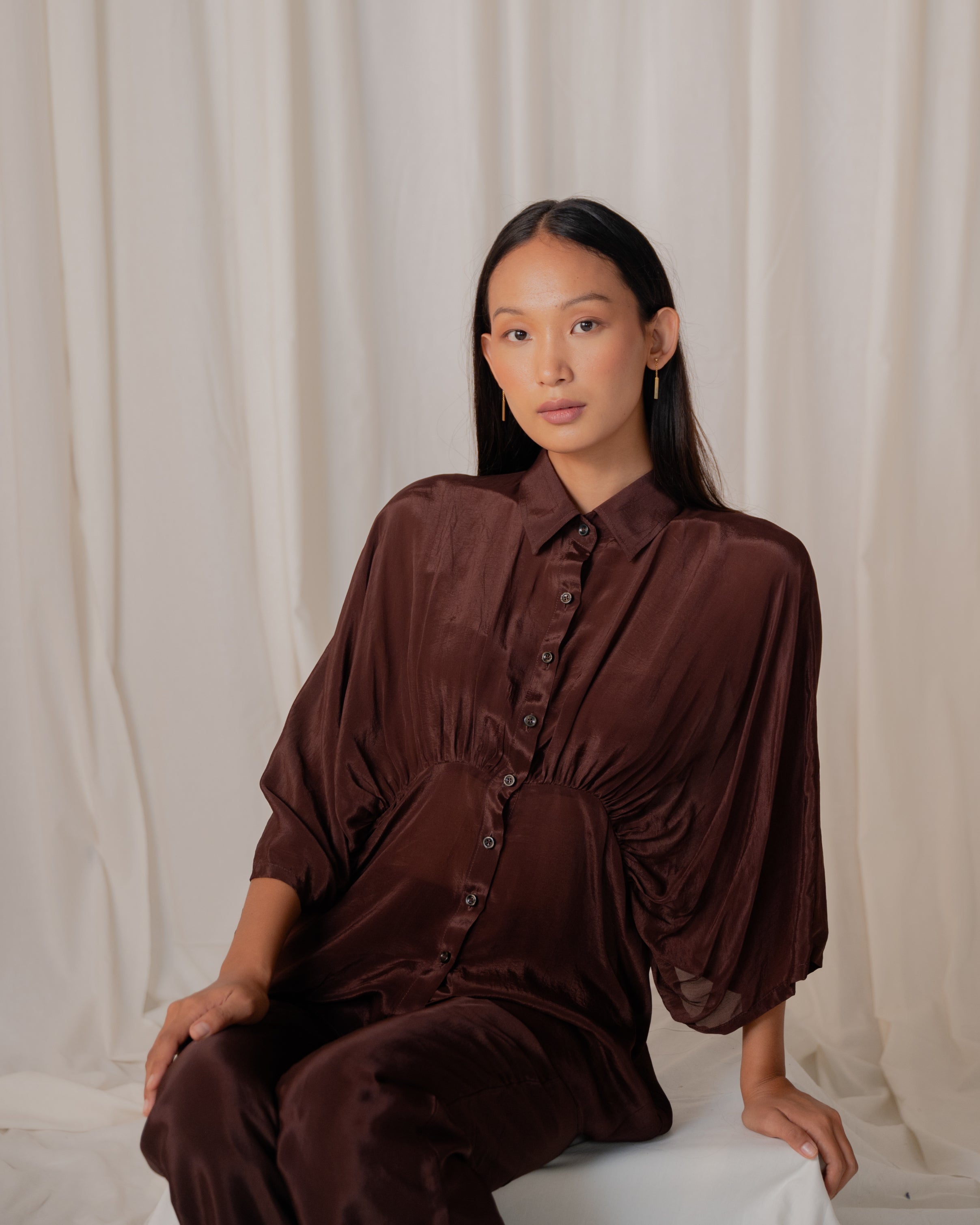 Gather Shirt Co-ord
