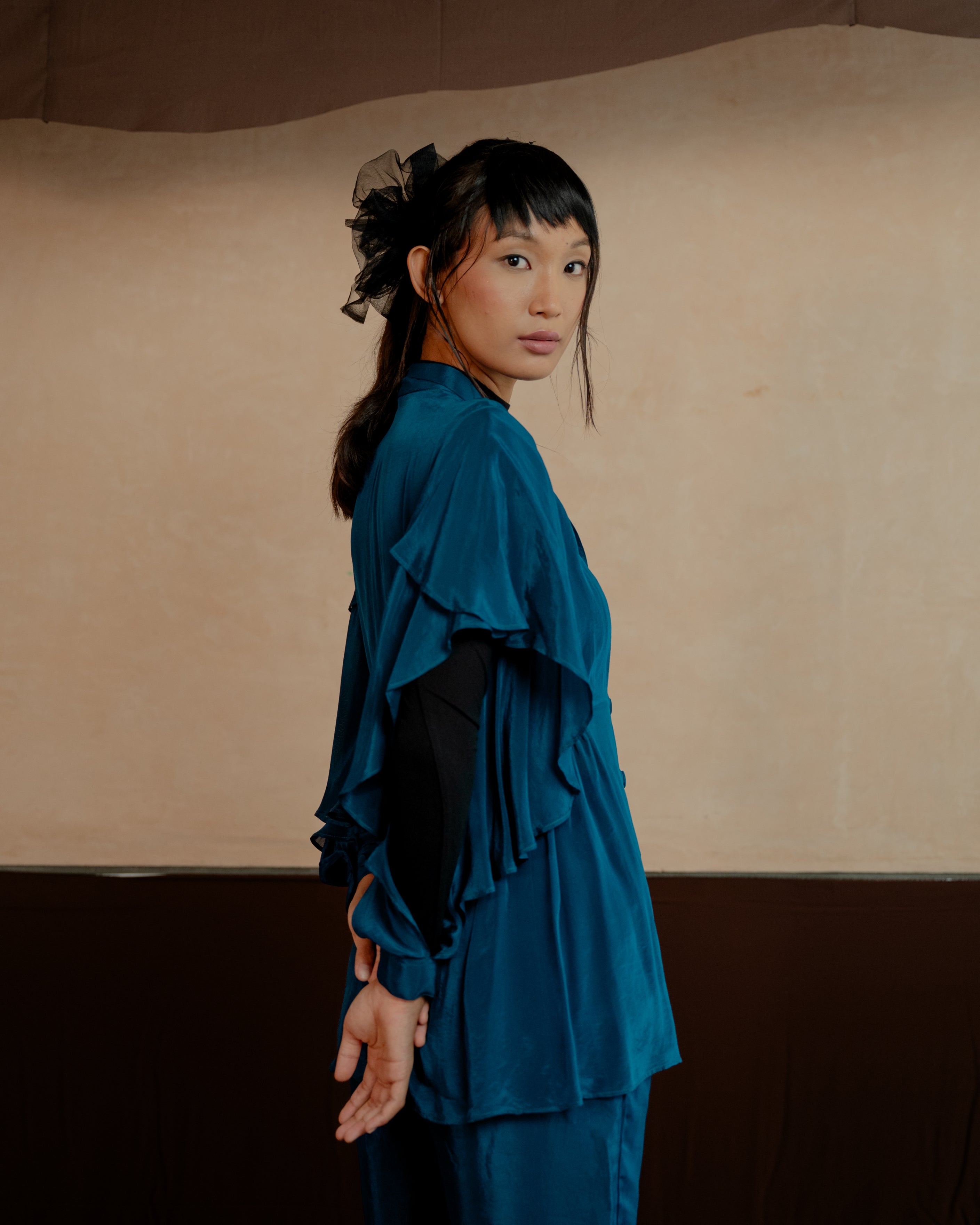 Frill Sleeve Coord