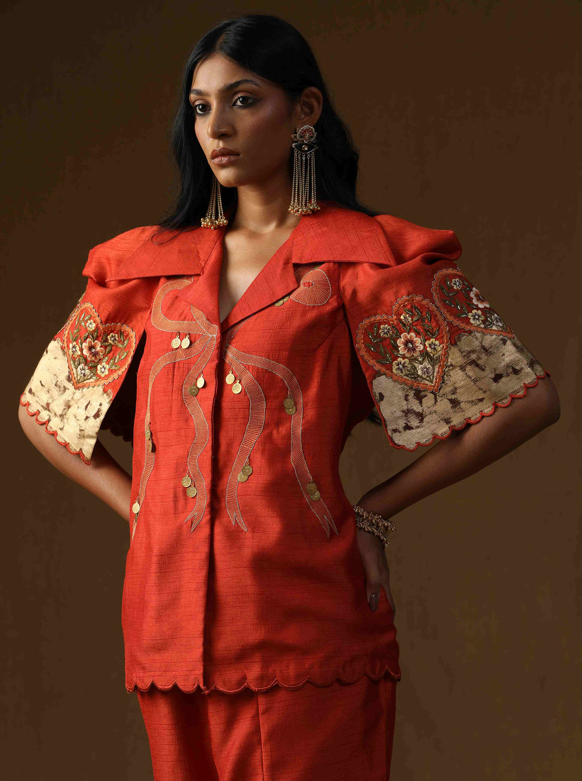 Chitra Kesar Noor The Artisan Rooh Co-ord Set