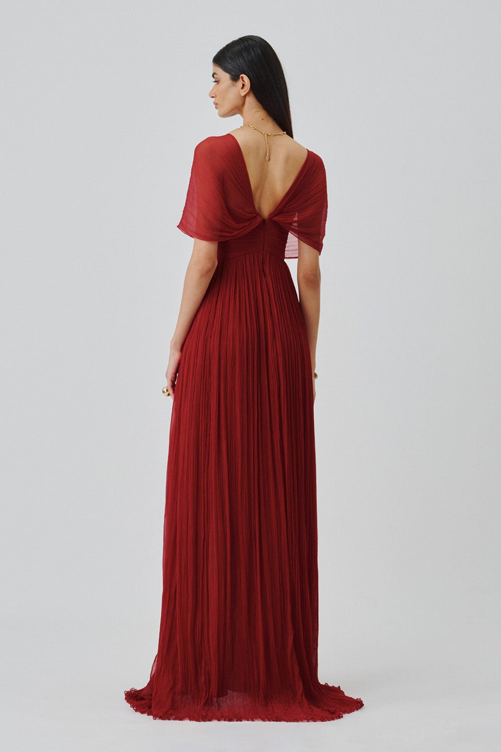 Scarlet Muse Ruched Gown