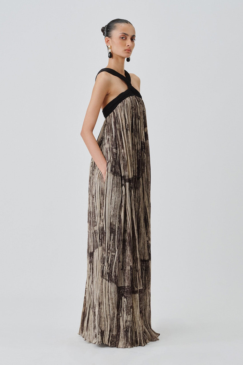Dusk mulmul dress