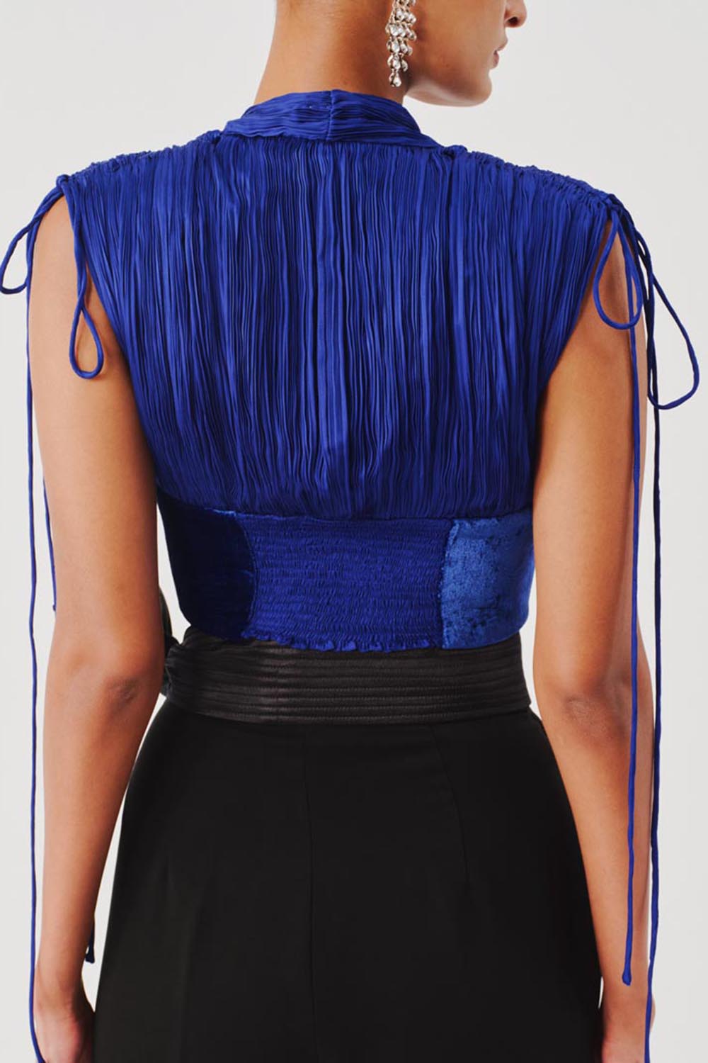 Veronica Corset in Blue