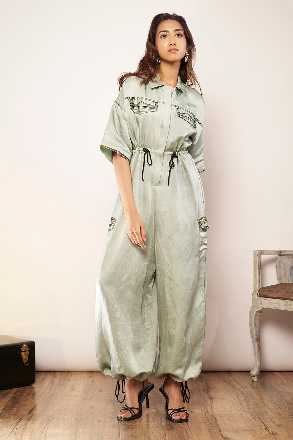 Satin Jumpsuit