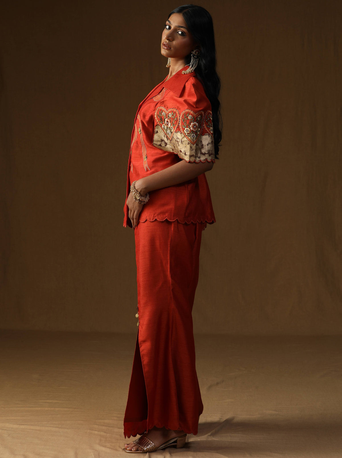 Chitra Kesar Noor The Artisan Rooh Co-ord Set