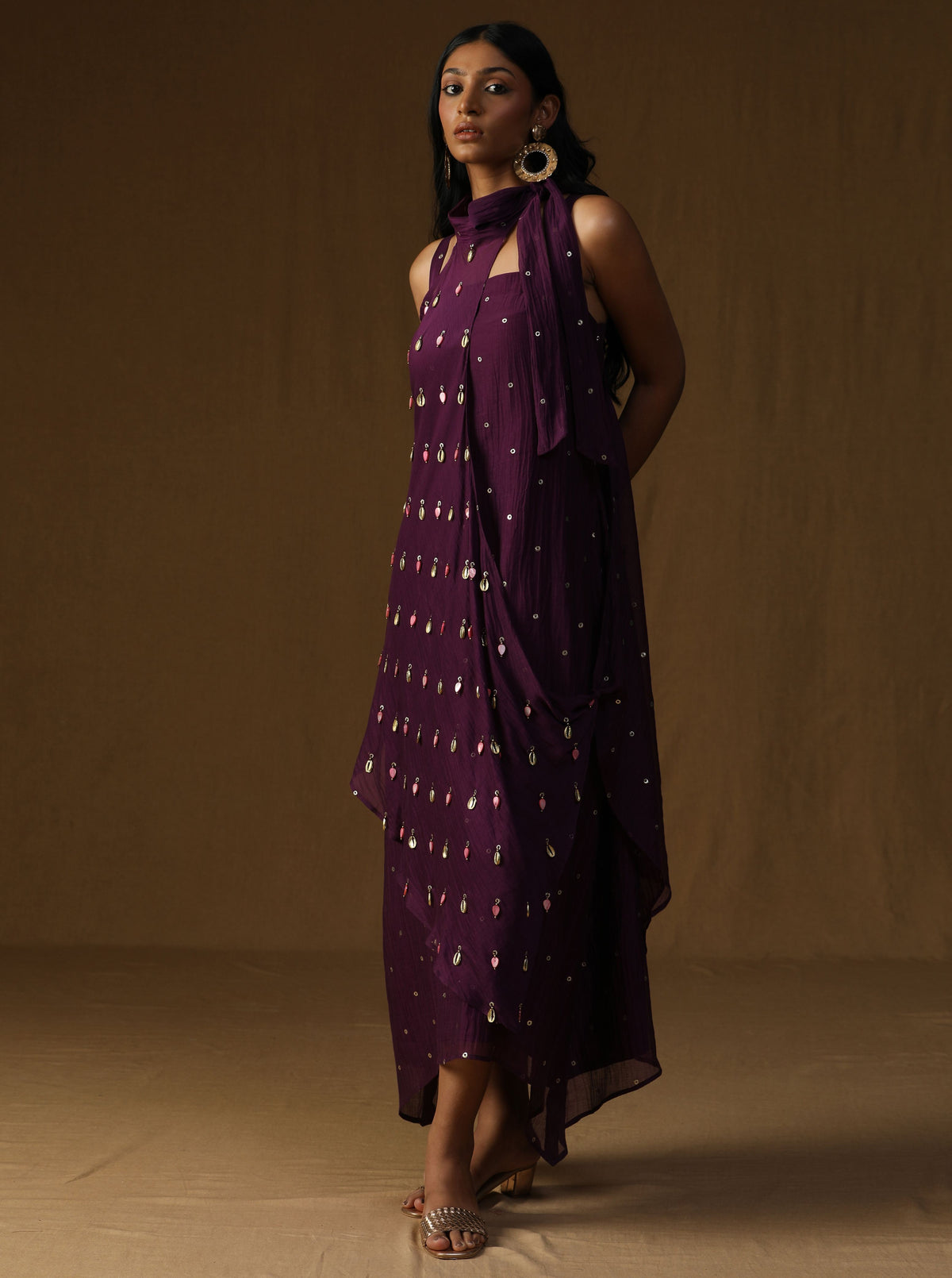 Vishakha Jamuni Alankrit Dress Set
