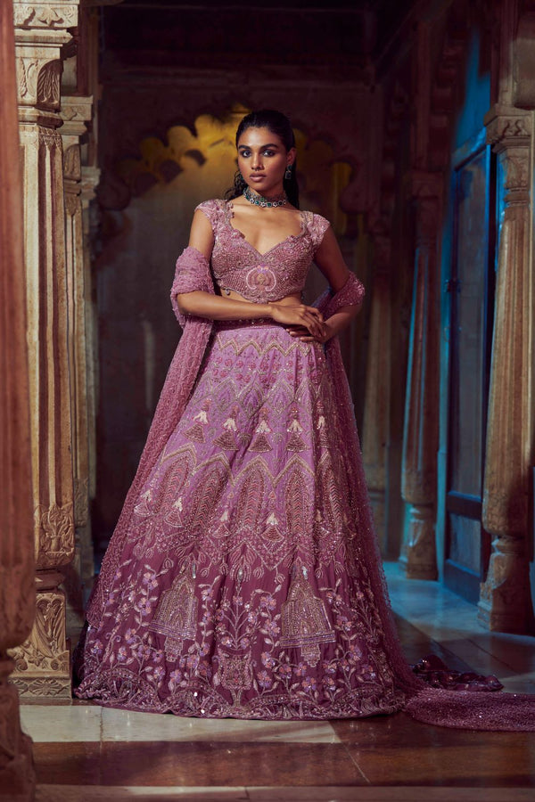 Ombre Sombre Lehenga
