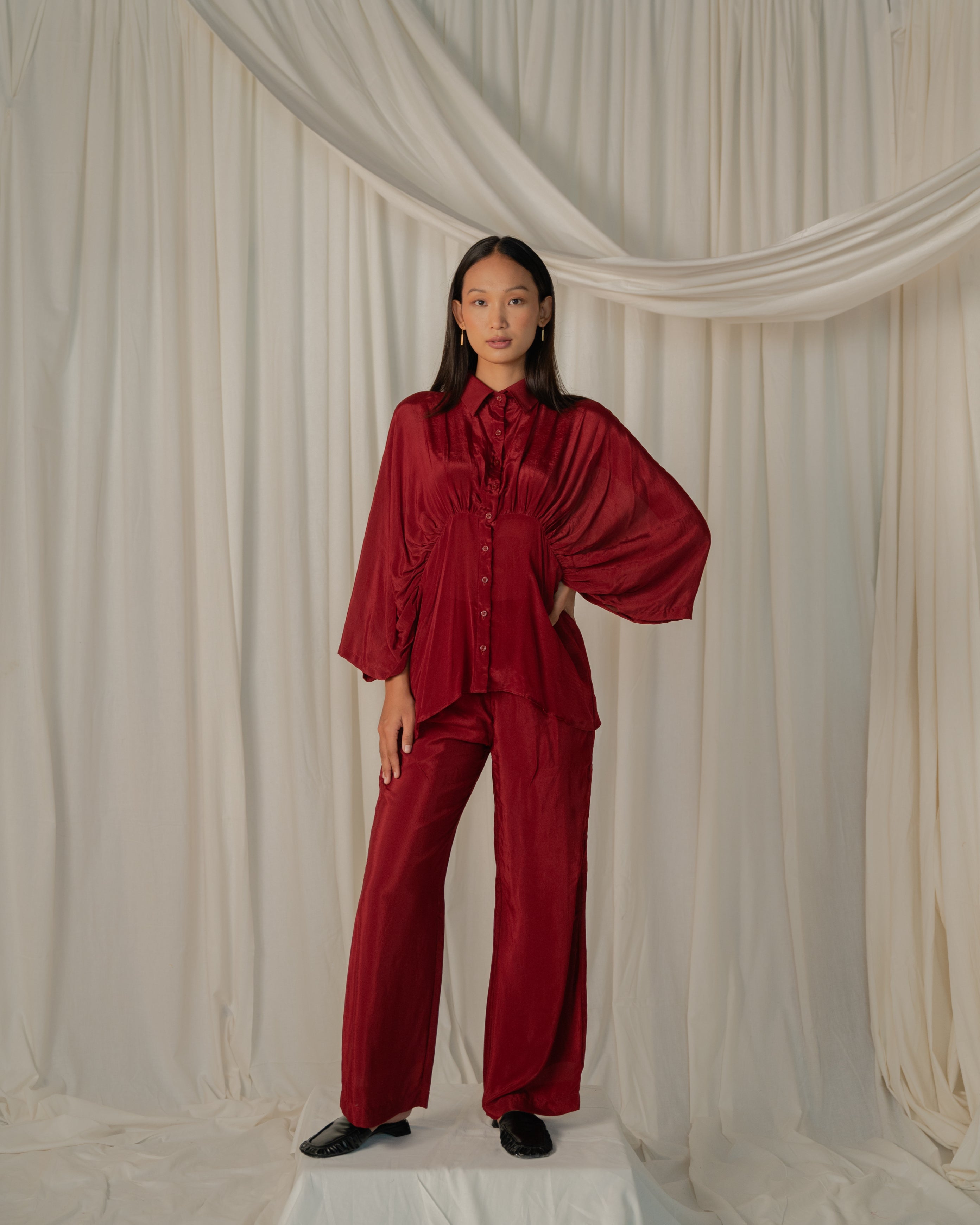 Gather Shirt Co-ord