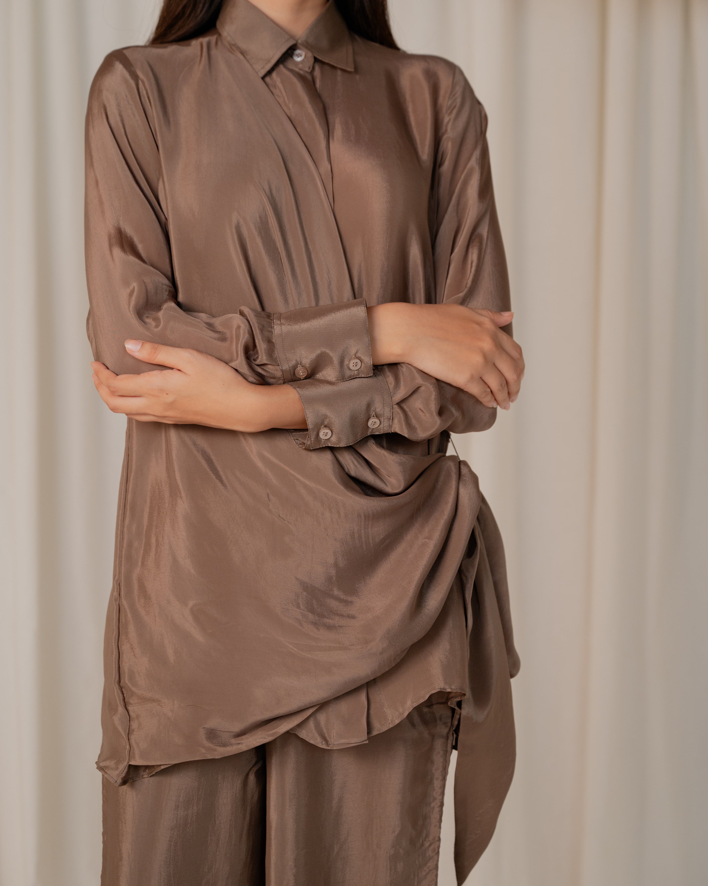Flap Shirt Coord