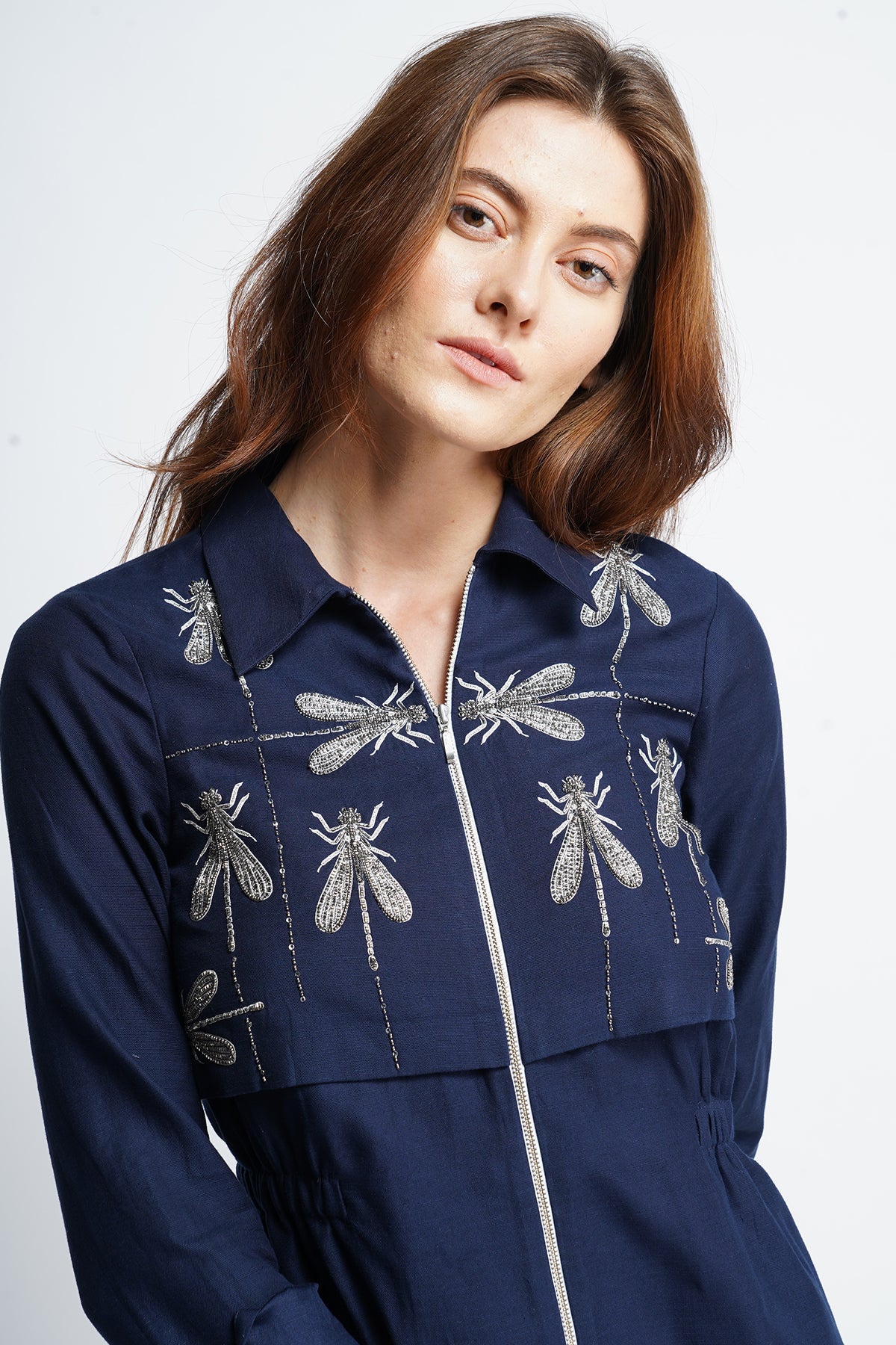 Dragonfly In Line Double Layer Dress