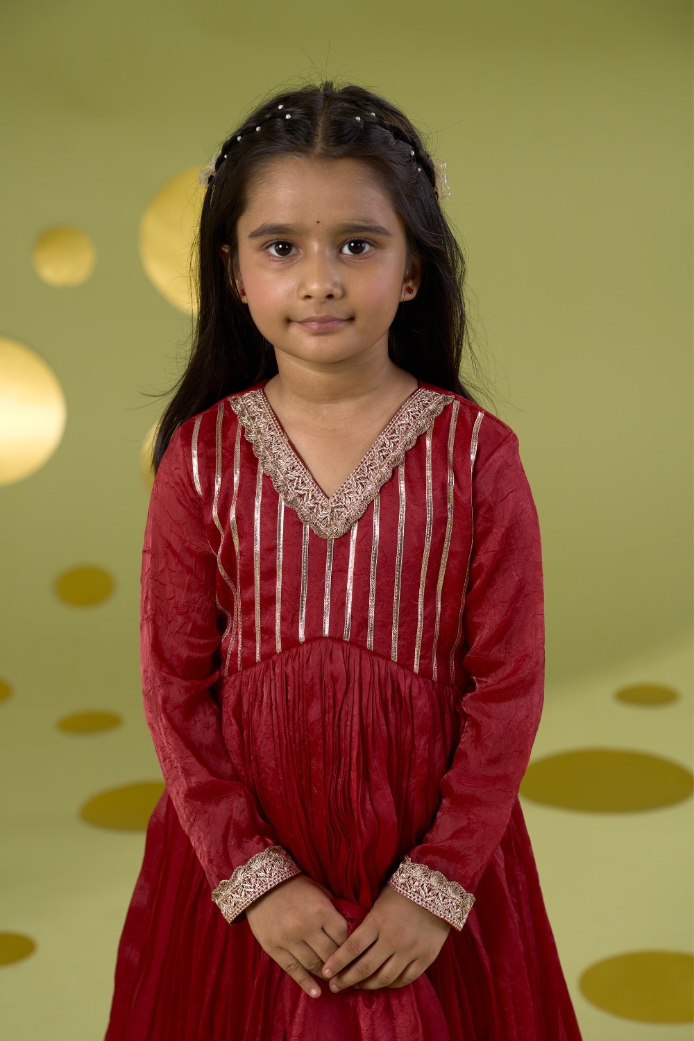 RED GOTA ANARKALI