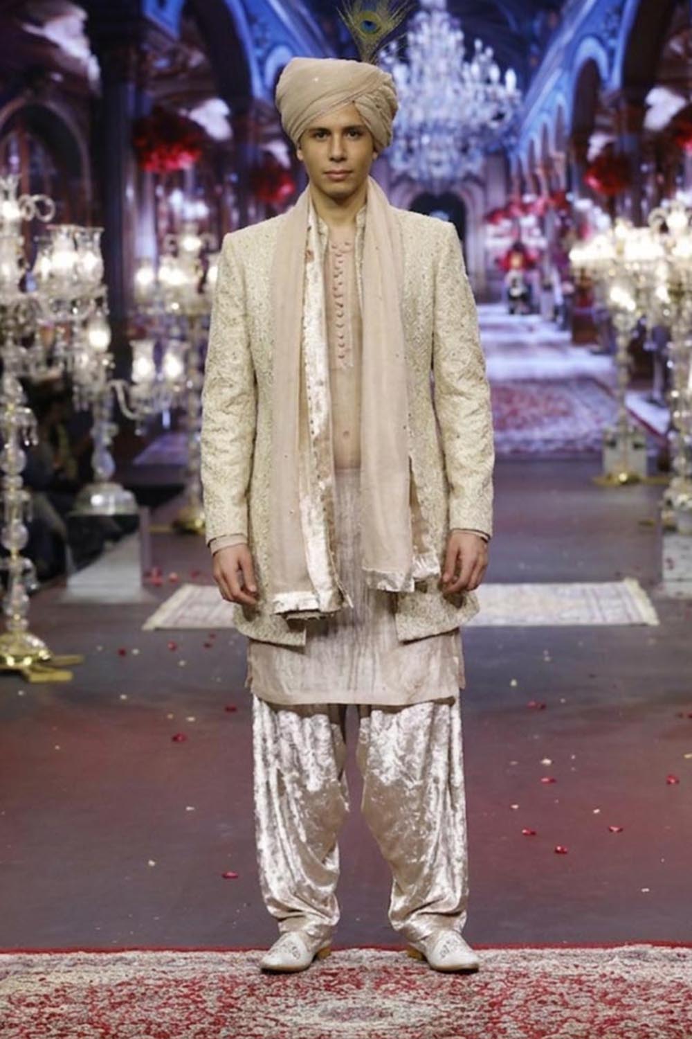 Gulzar Open Jacket Set