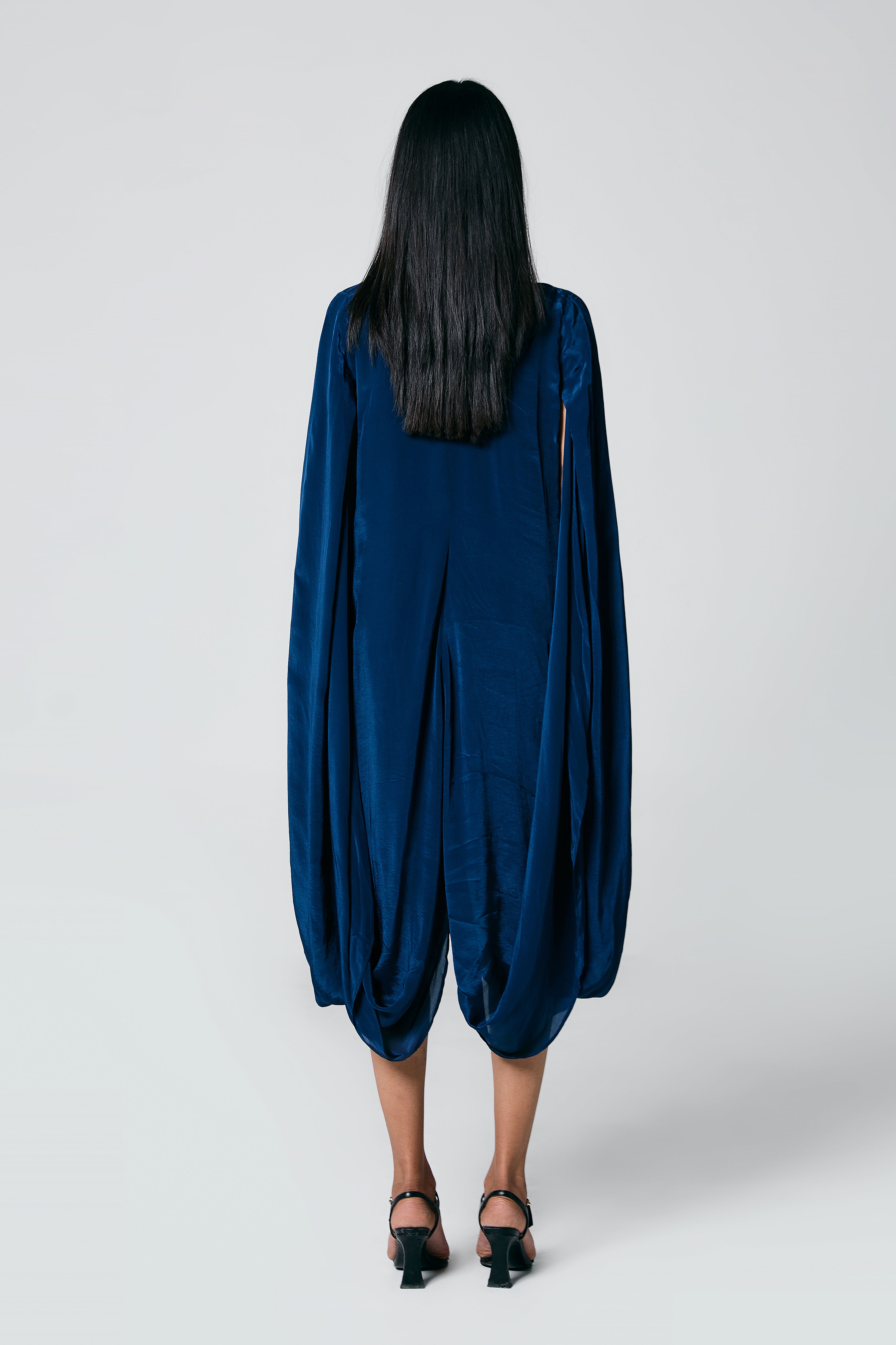 Double Cowl Dress