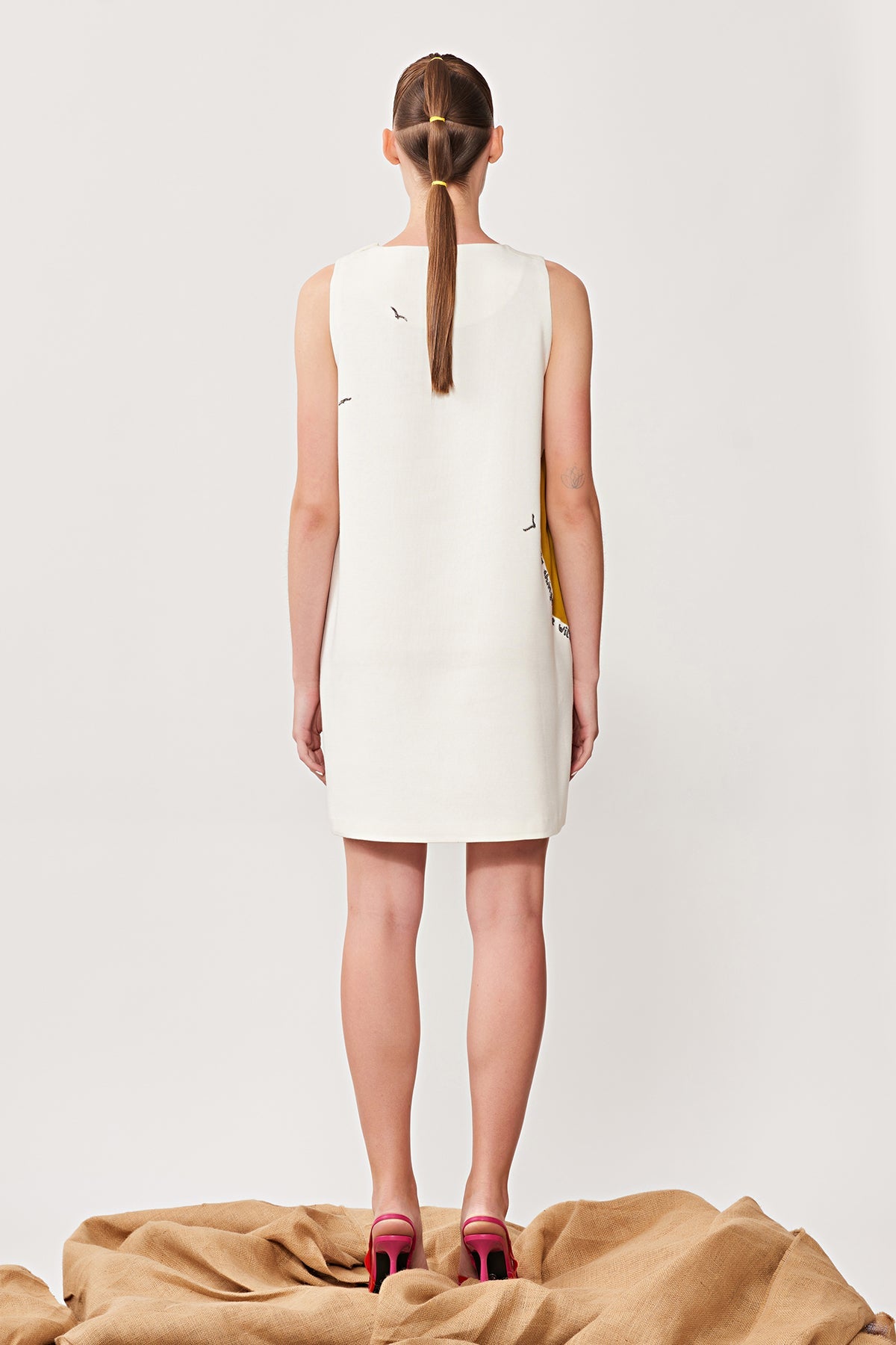 Moon Branch Sleeveless Dress