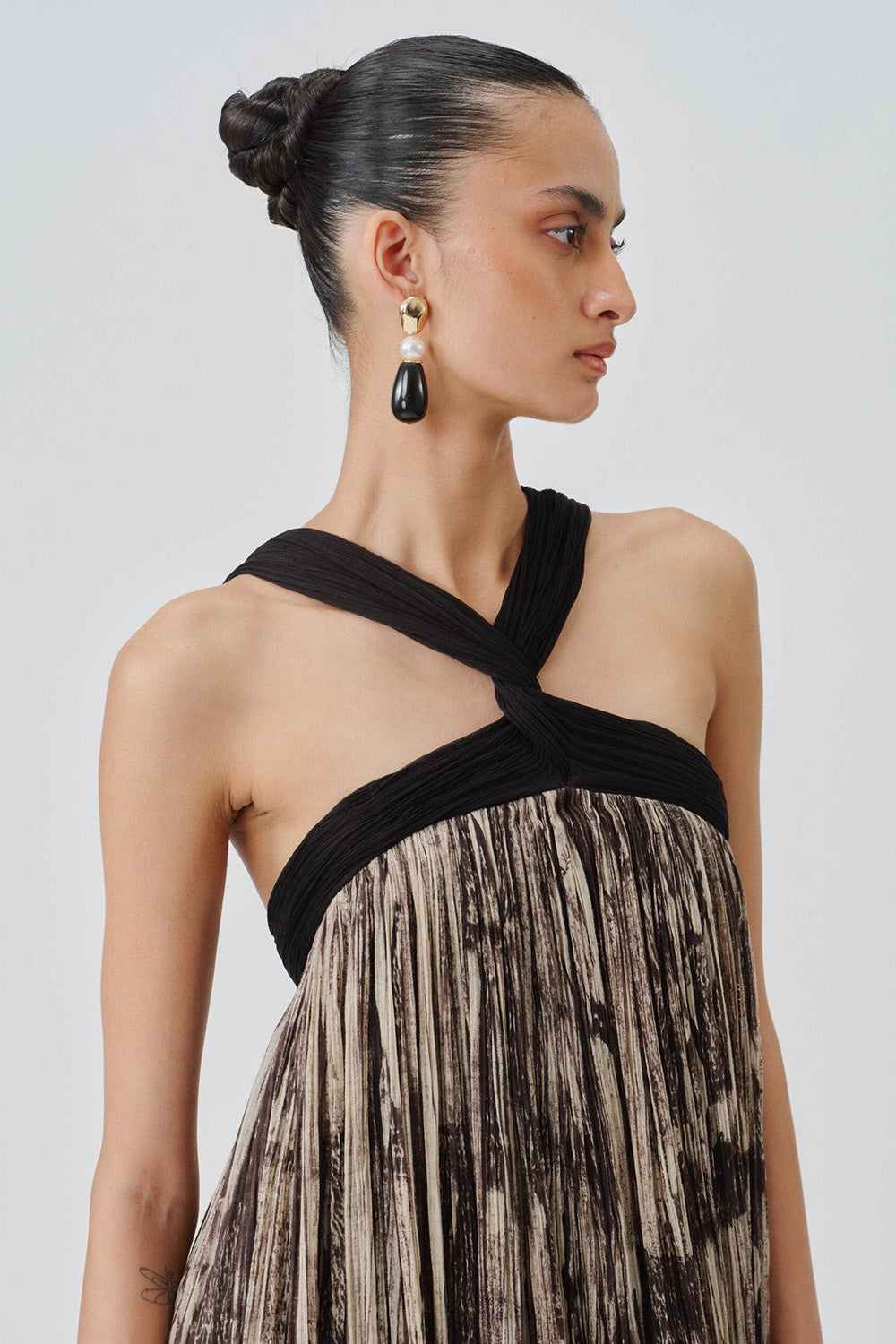 Dusk mulmul dress