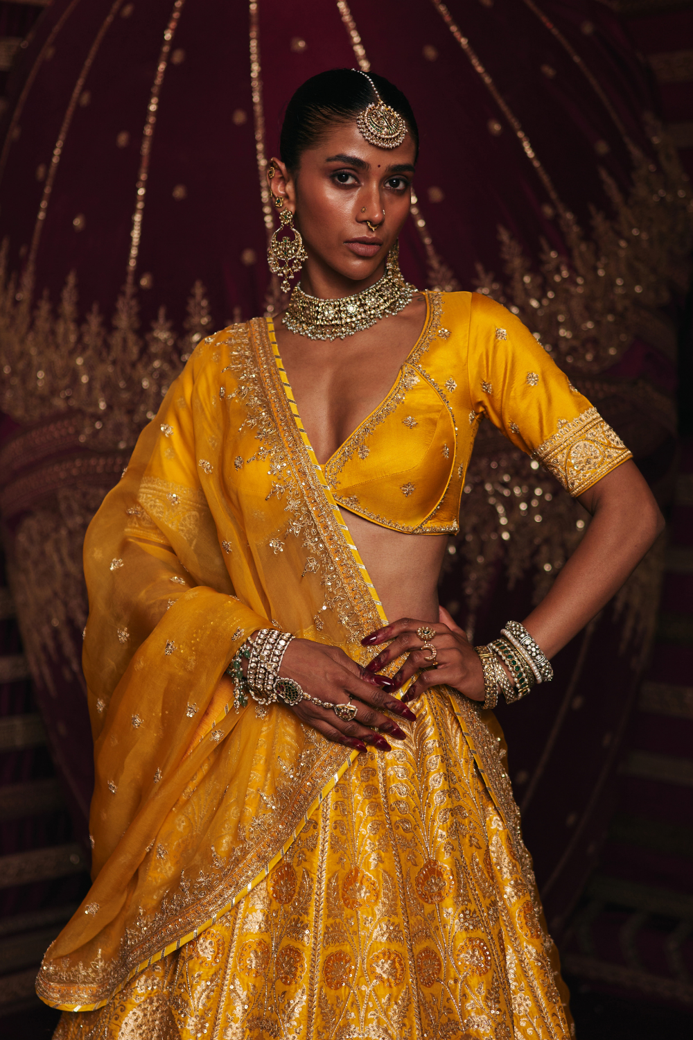 Damira Lehenga Set