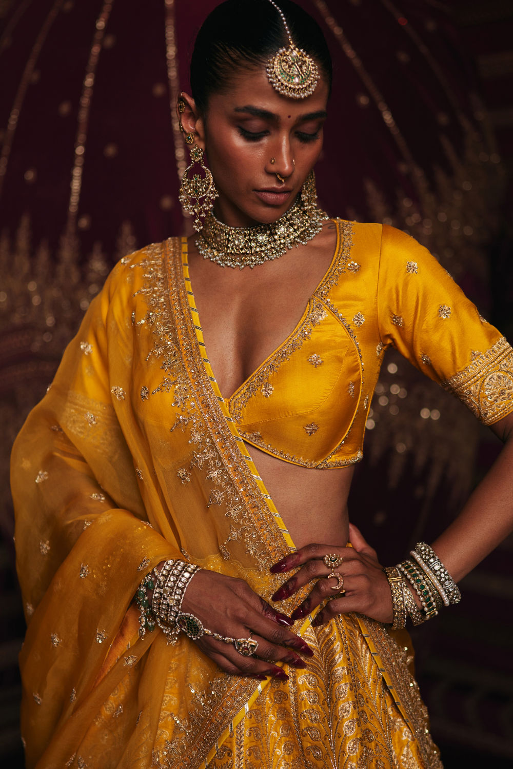 Damira Lehenga Set