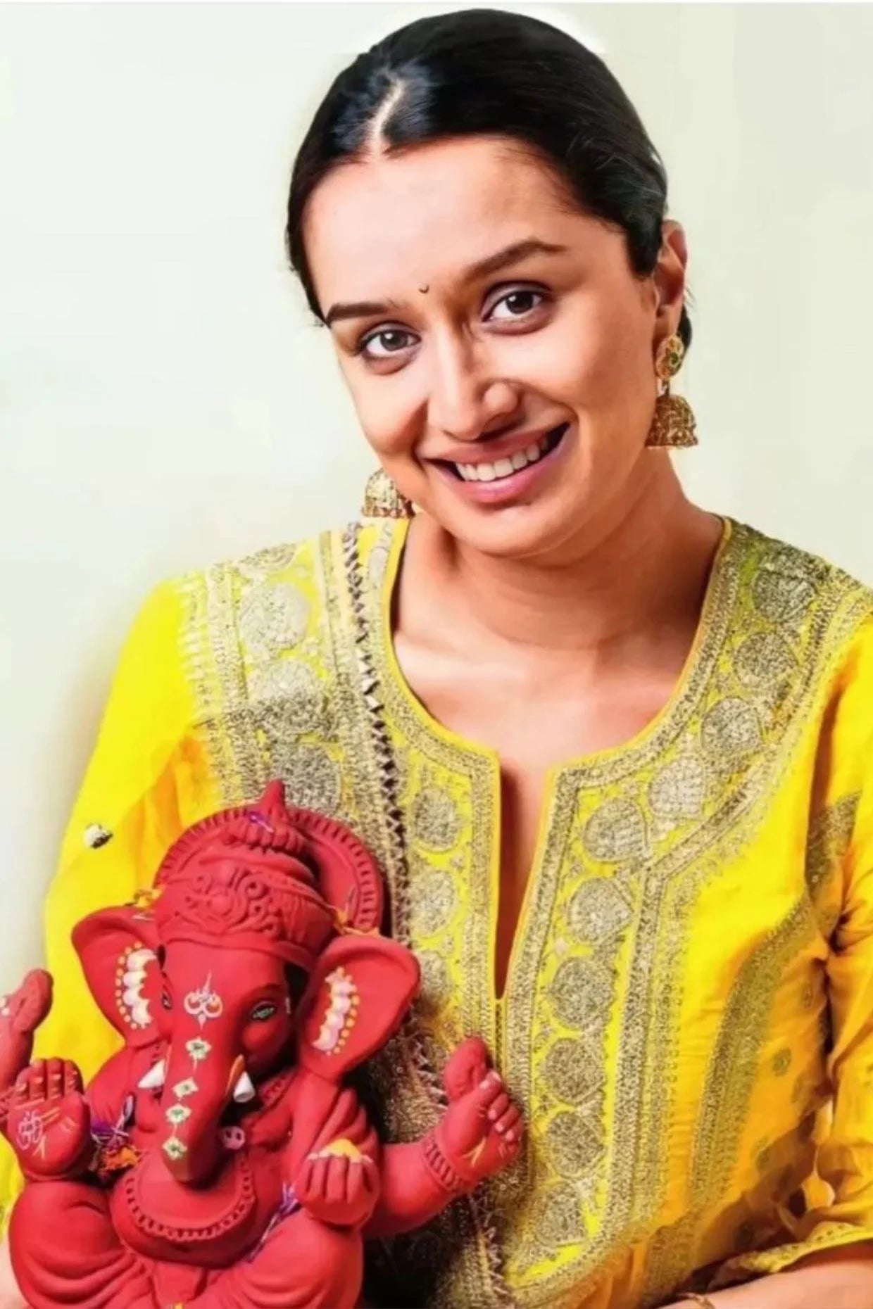 Musafar Yellow Palazzo Set