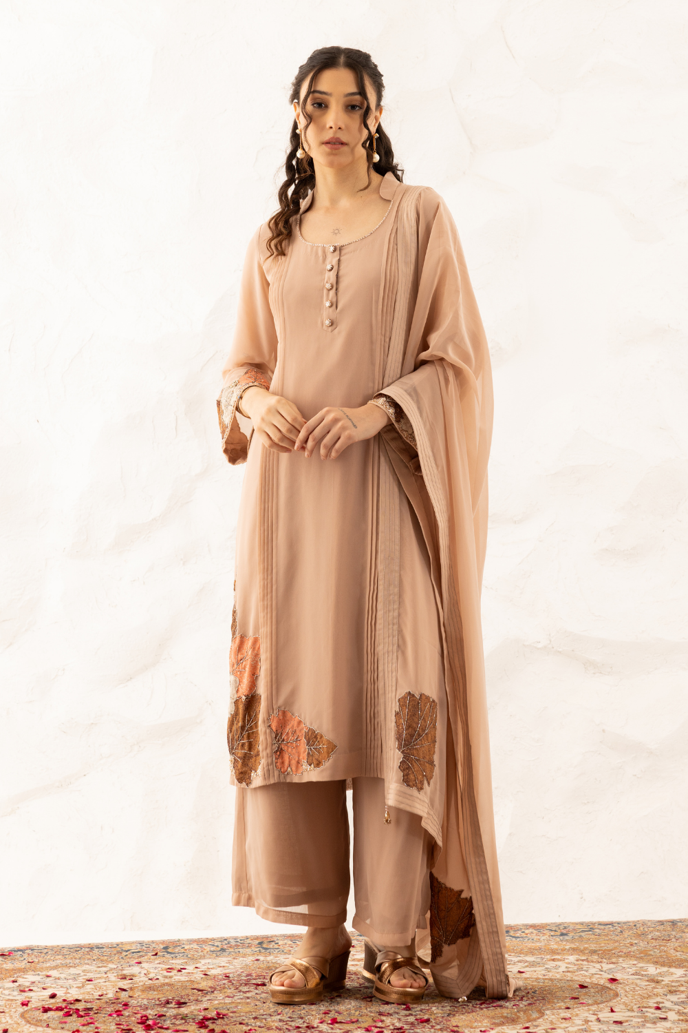 Anika Suit With Plazzo