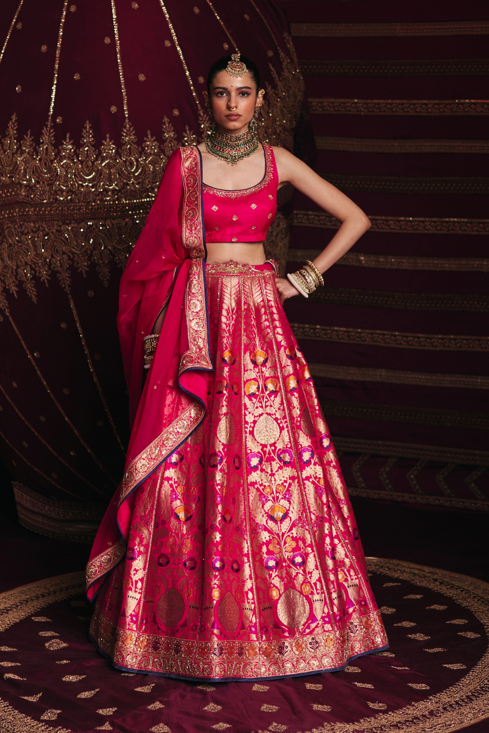 Dhrishya Lehenga Set