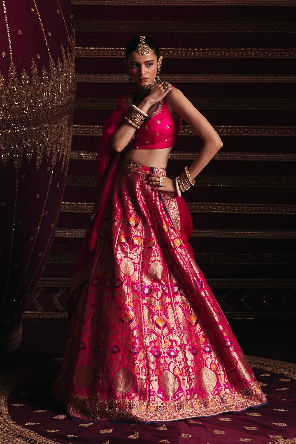 Dhrishya Lehenga Set