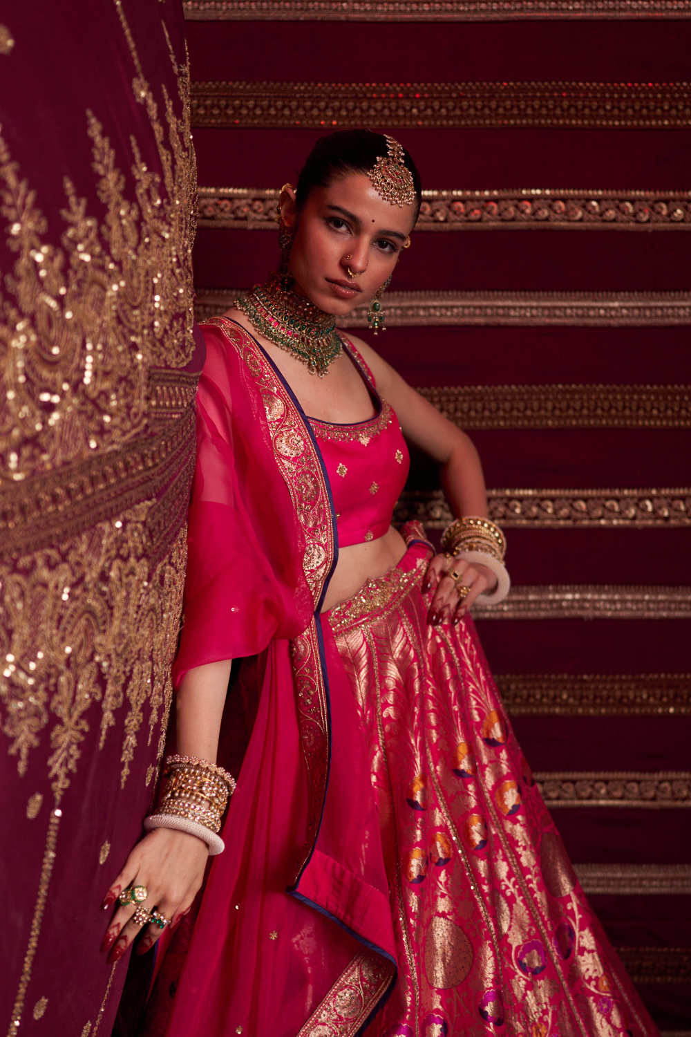 Dhrishya Lehenga Set