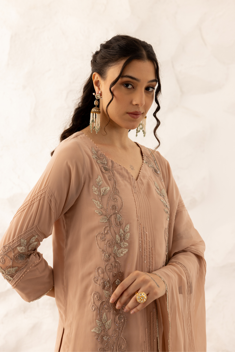 Megha Suit With Plazzo