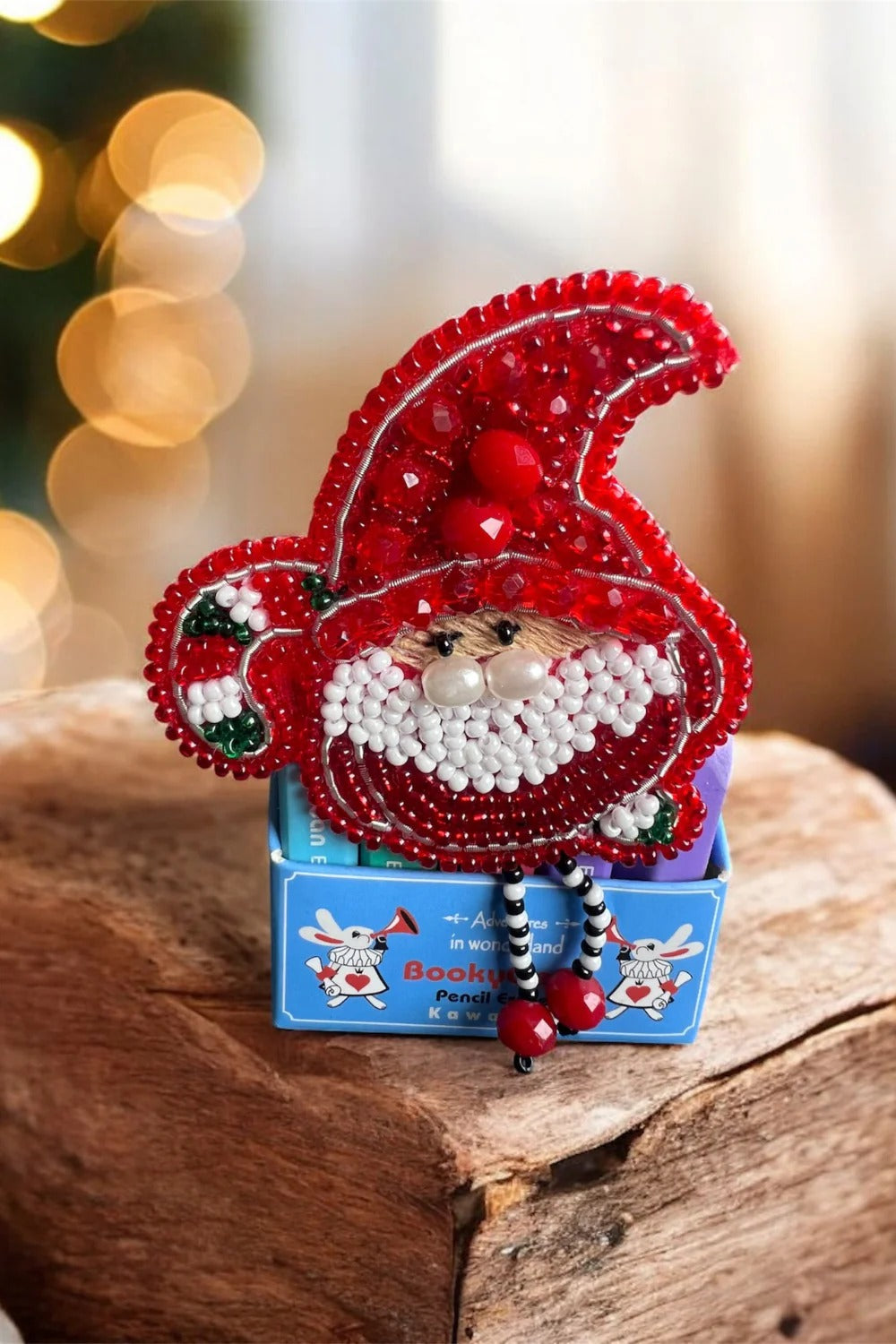 SANTA BROOCH/CLIP/CHARM
