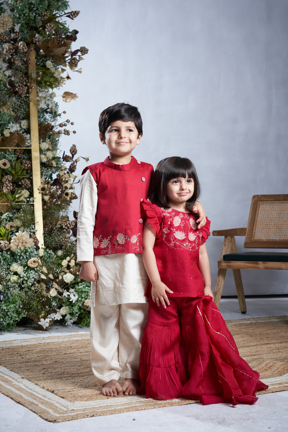 RED LOTUS BANDI SET