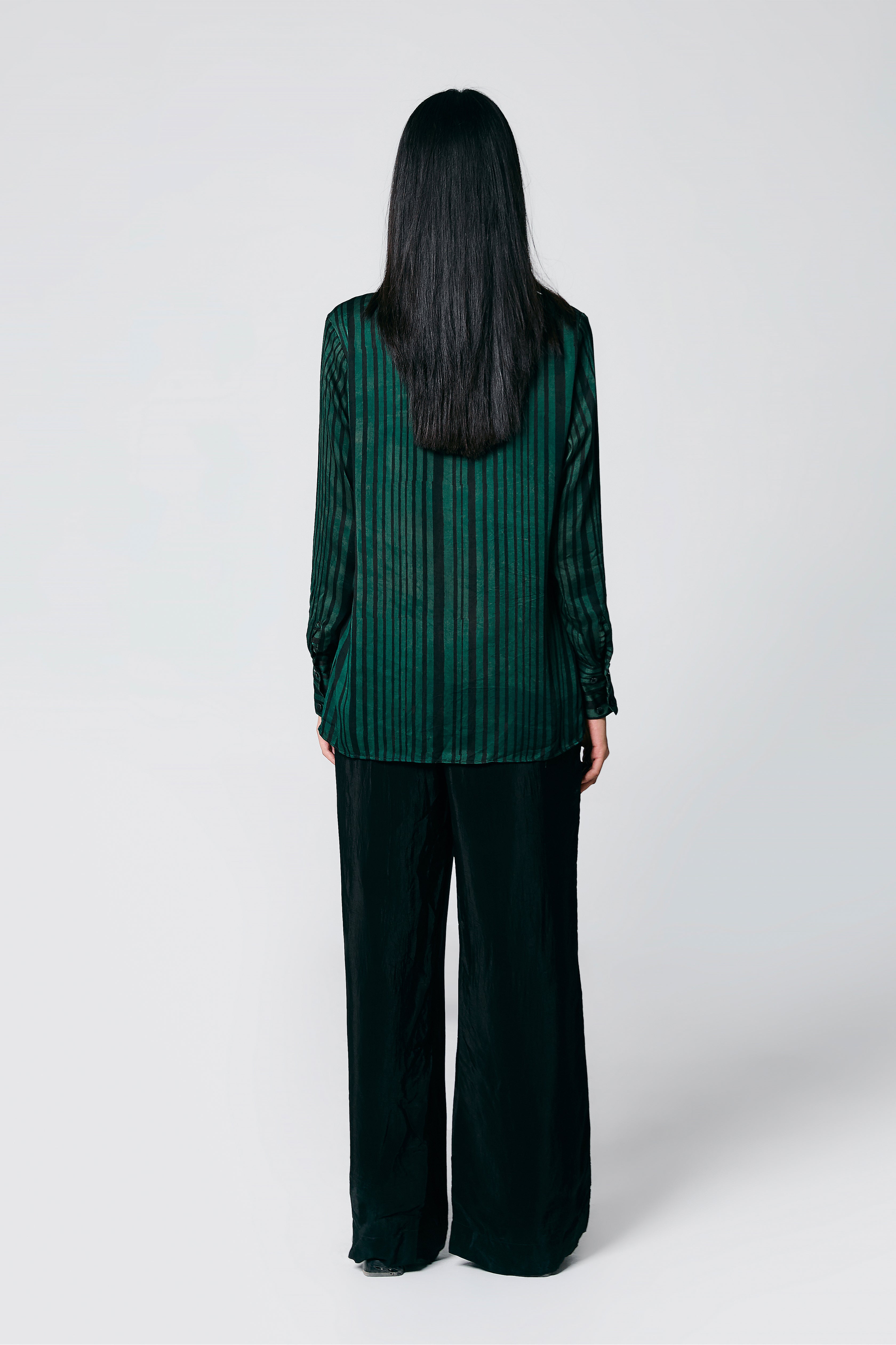 Diagonal shirt coord